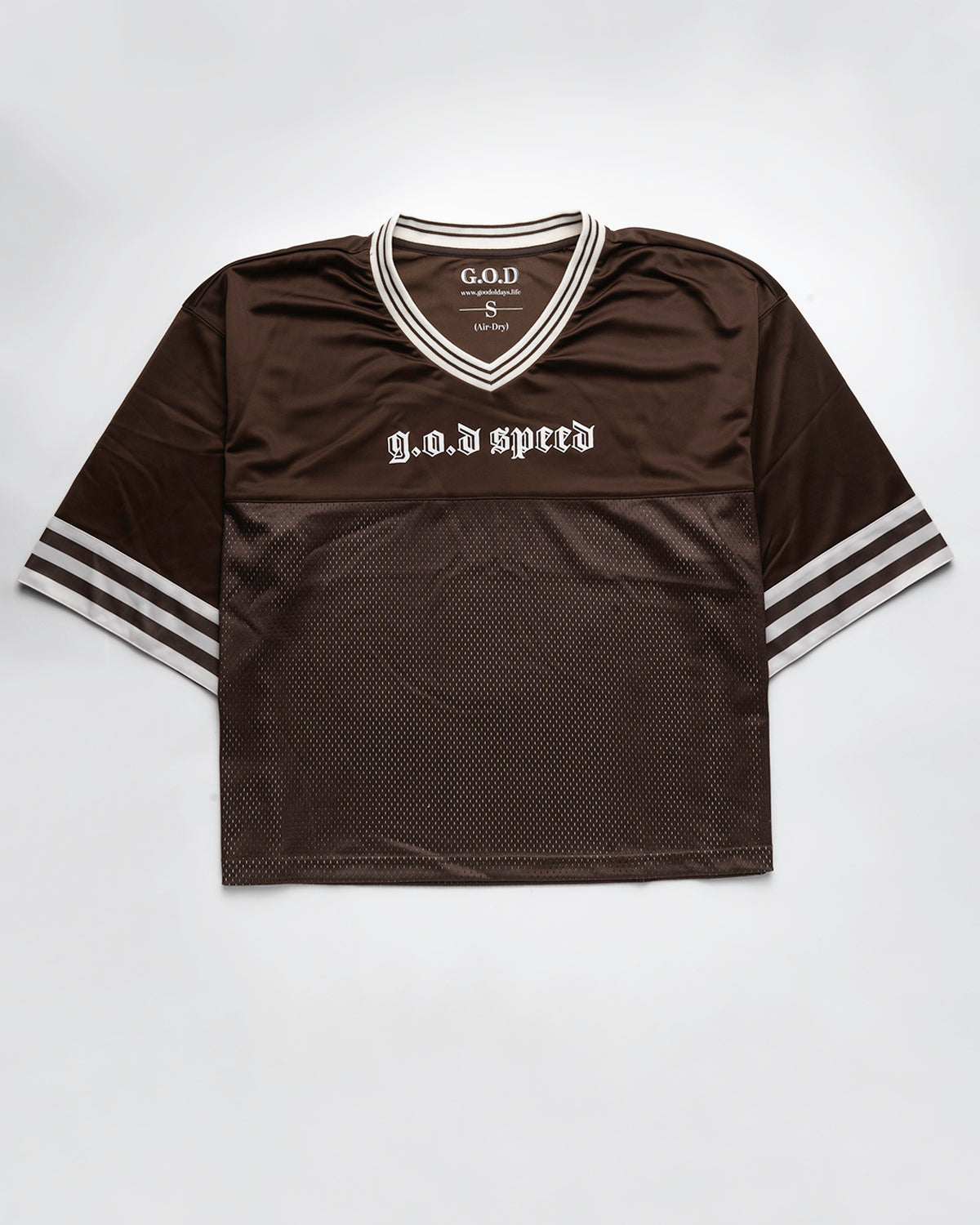 g.o.d speed Brown Hockey Jersey