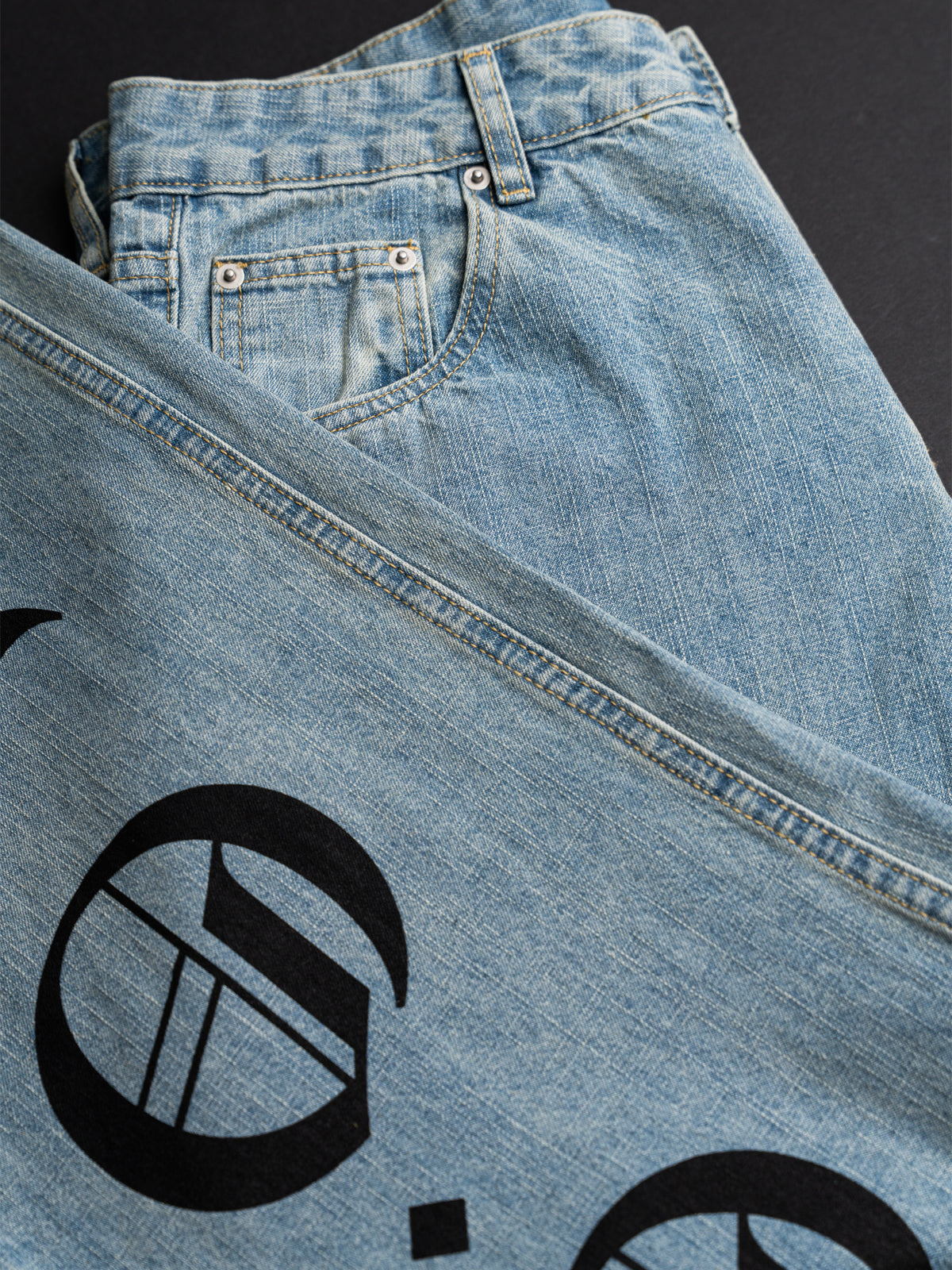 G.O.D Gothic Jeans Faded Blue