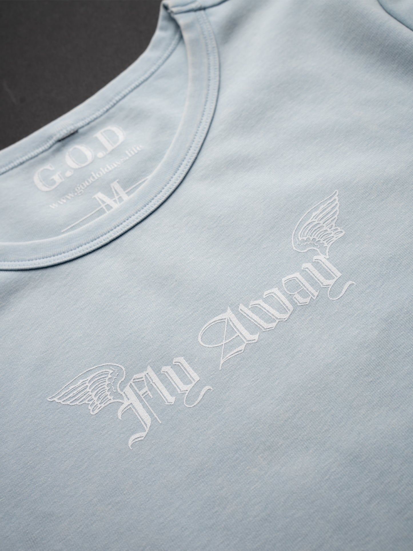 Fly Away Tank Top Light Blue