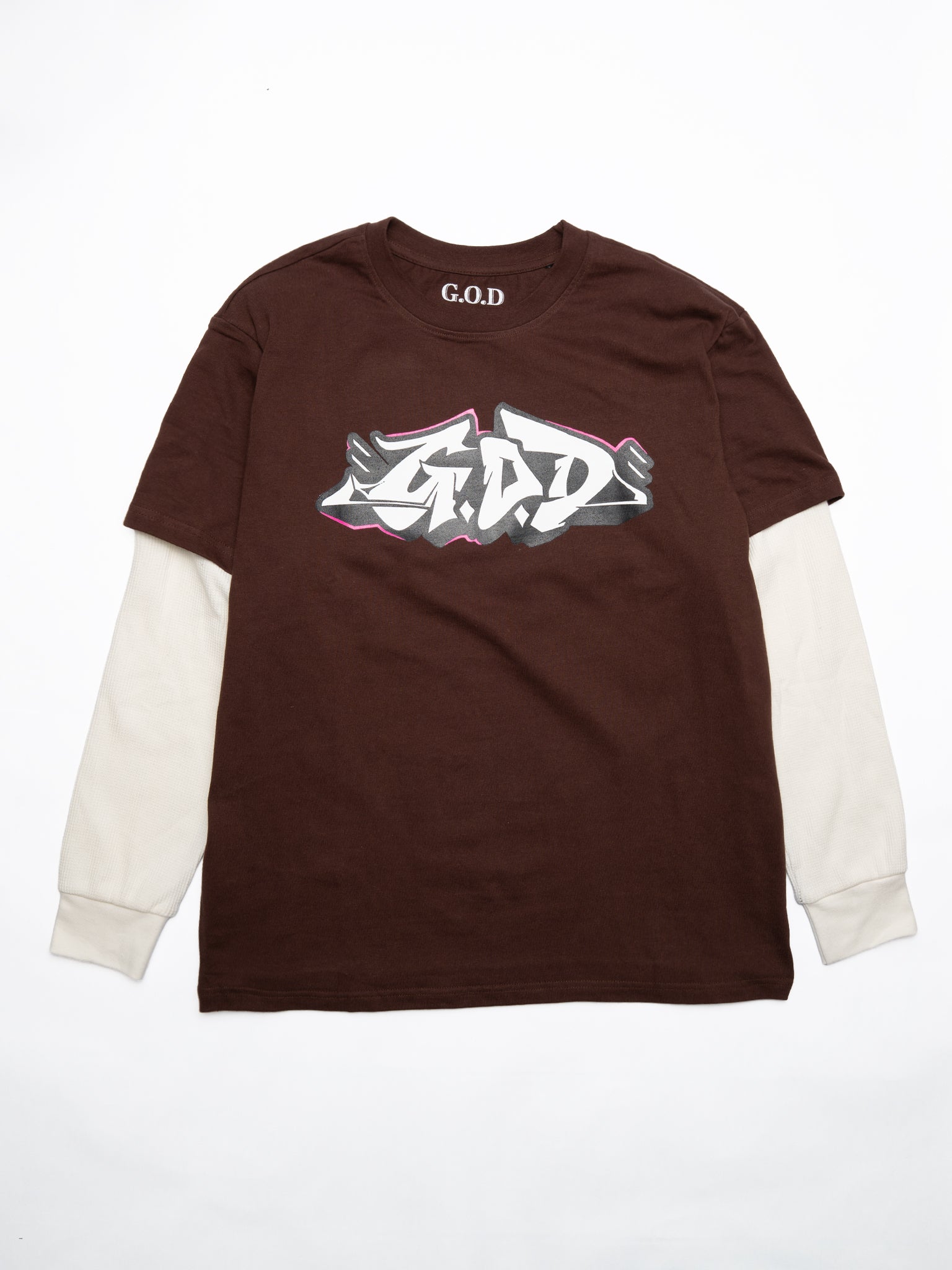 G.O.D Masterpiece L/S Tee Brown