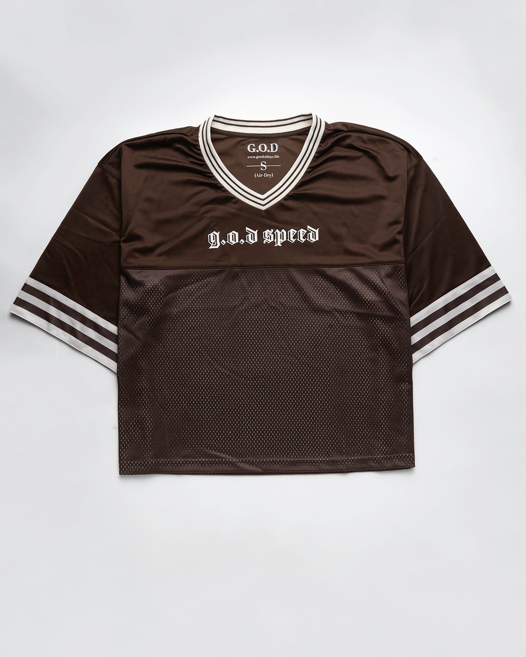 g.o.d speed Brown Hockey Jersey