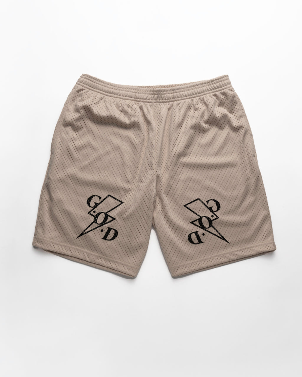 Cream G.O.D Bolt Shorts