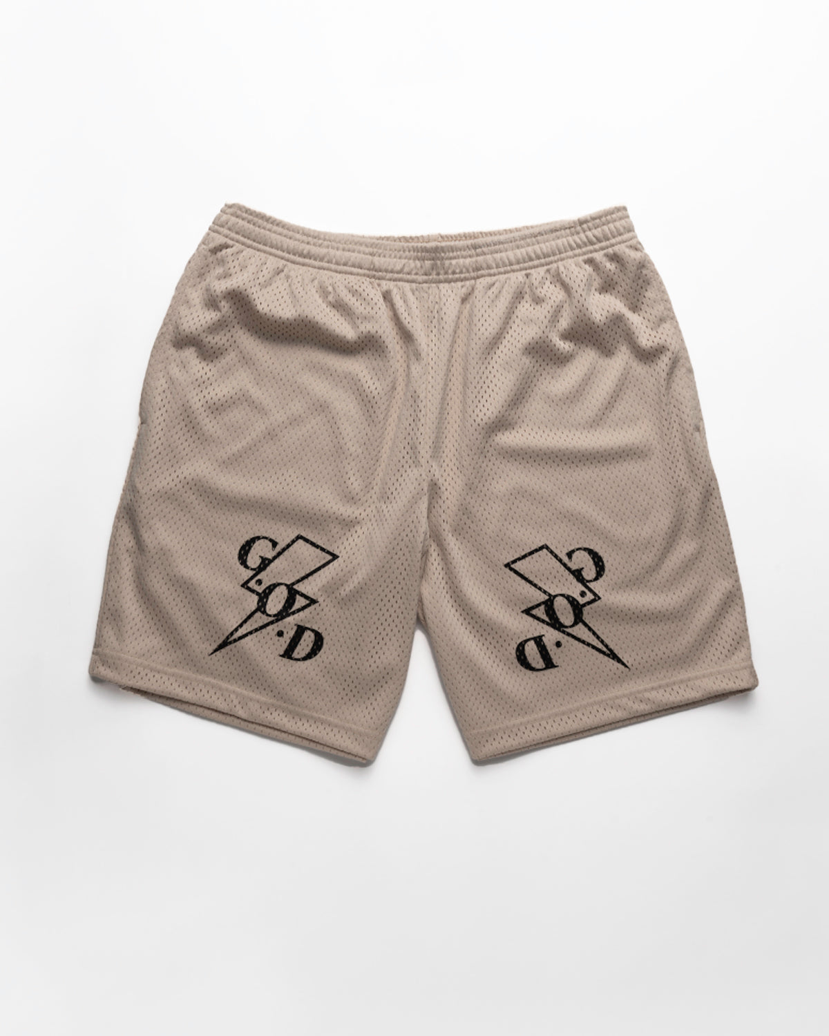 Cream G.O.D Bolt Shorts
