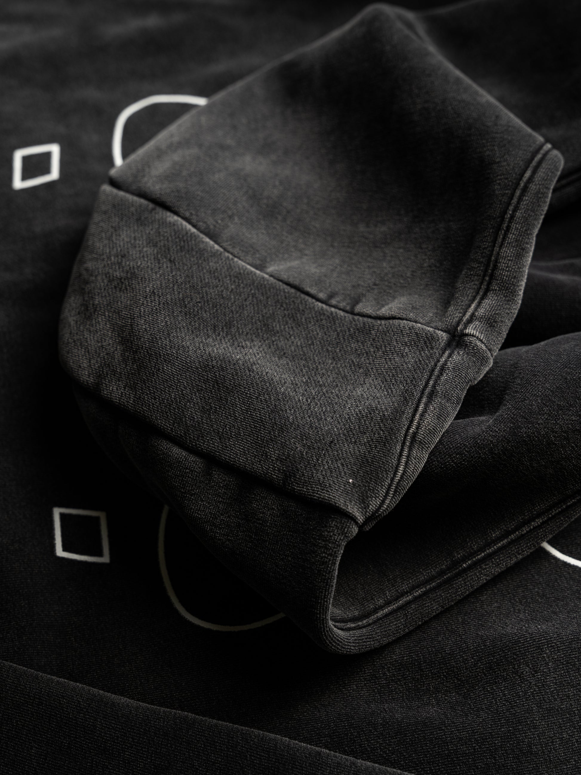 G.O.D Circle Zip-Up Hoodie Black