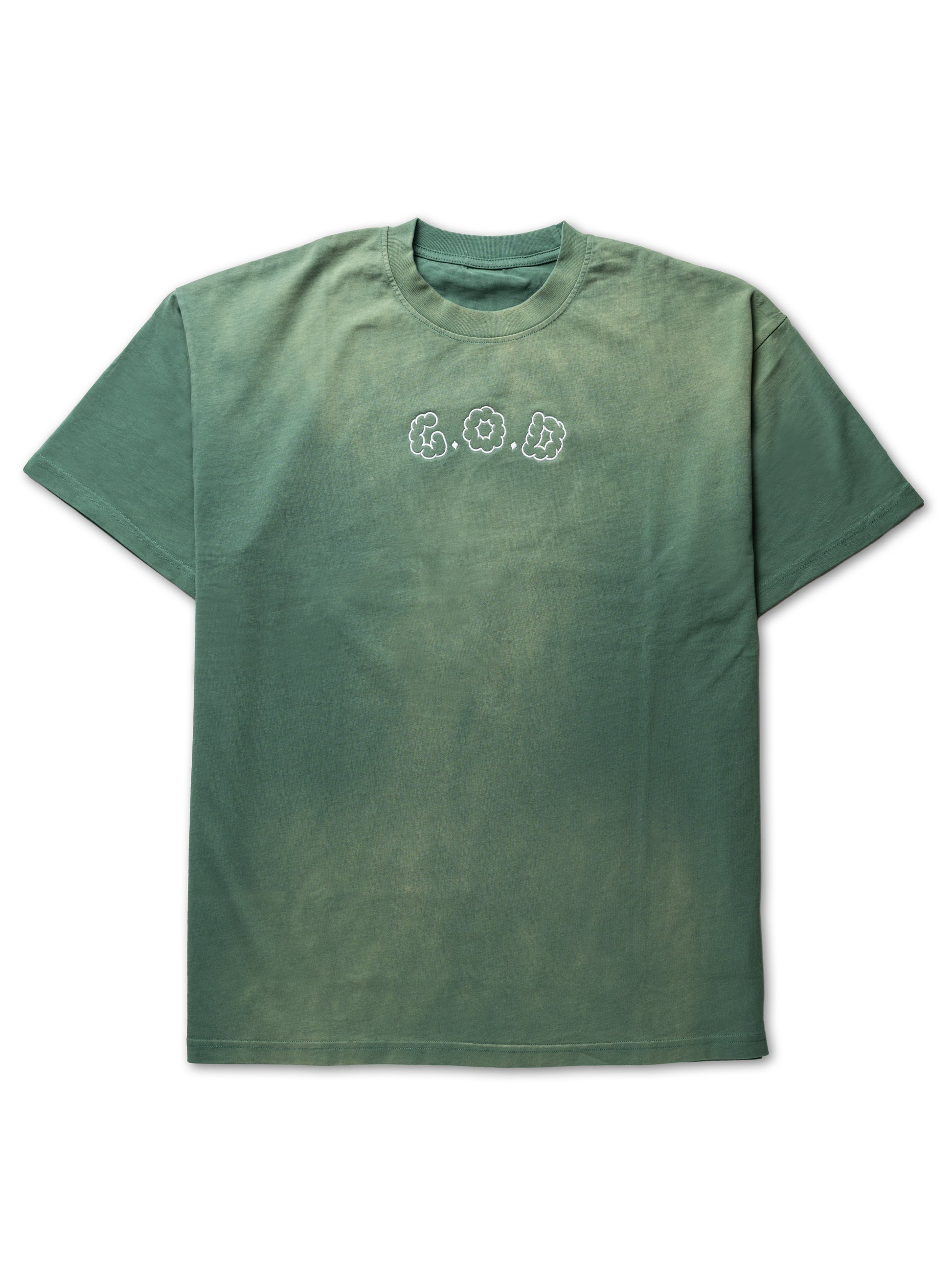 Cloud Tee Washed Green
