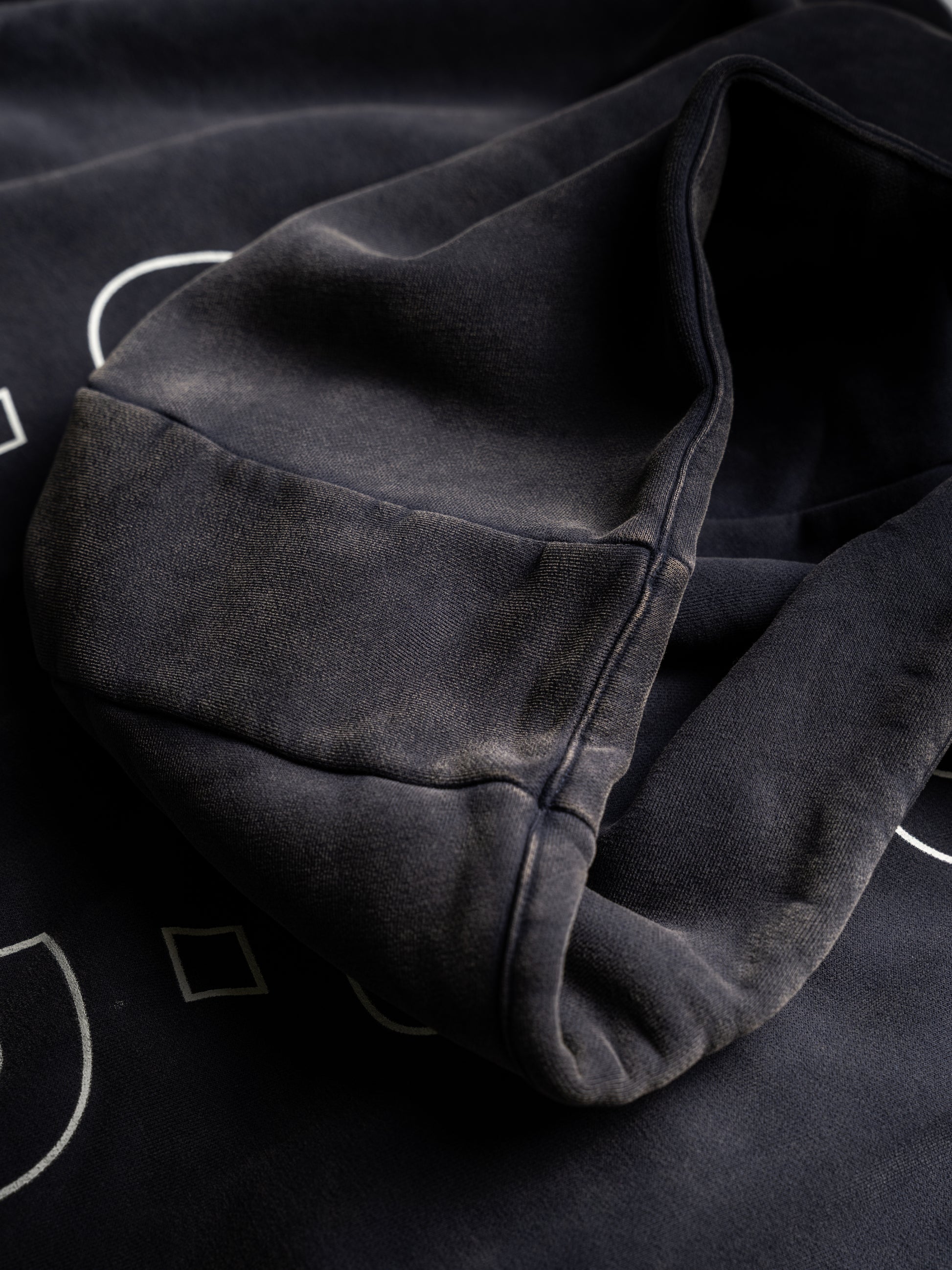 G.O.D Circle Zip-Up Hoodie Blue