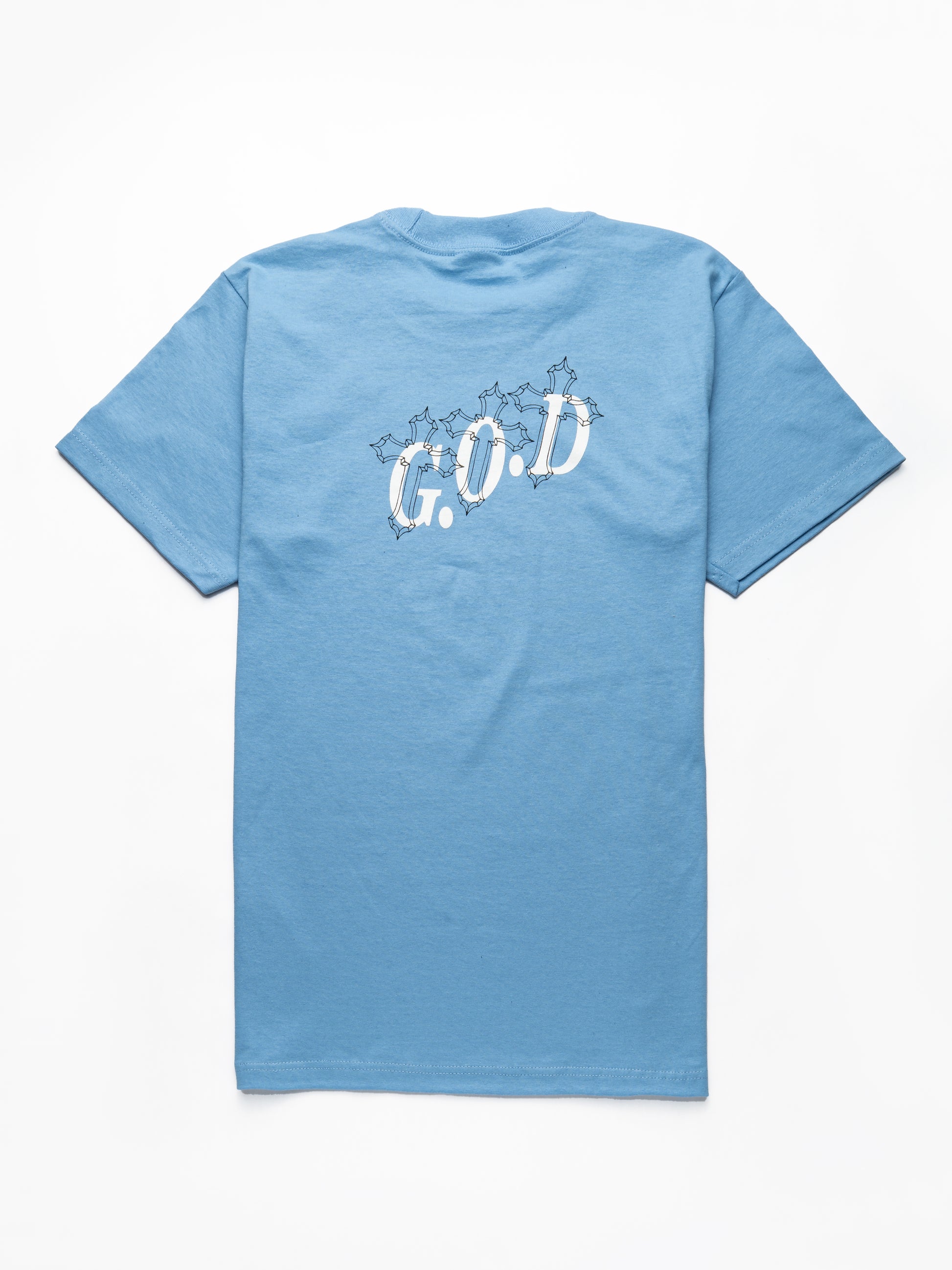 G.O.D Blue Crosses Tee