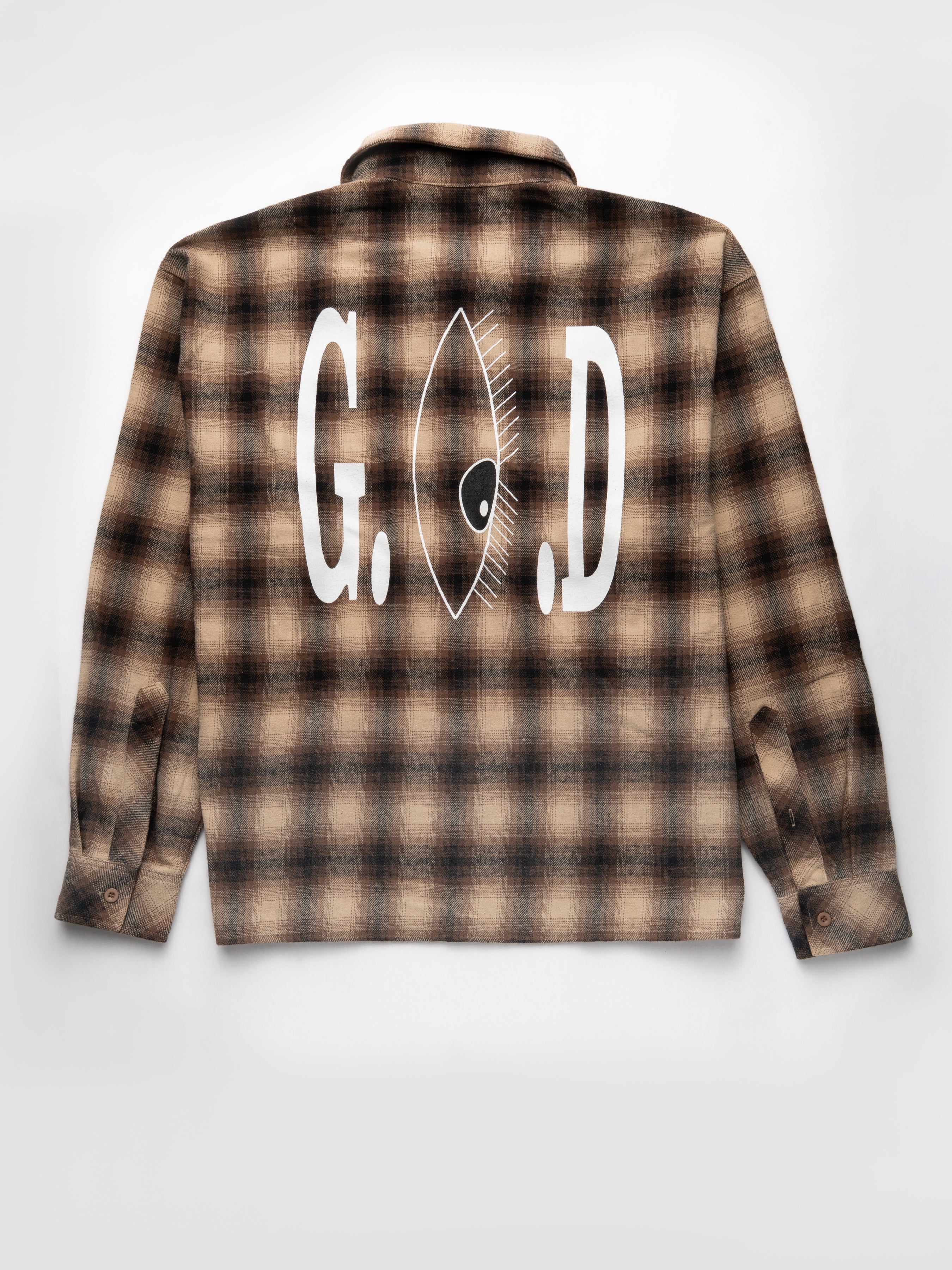 G.O.D Tan Eye Flannel