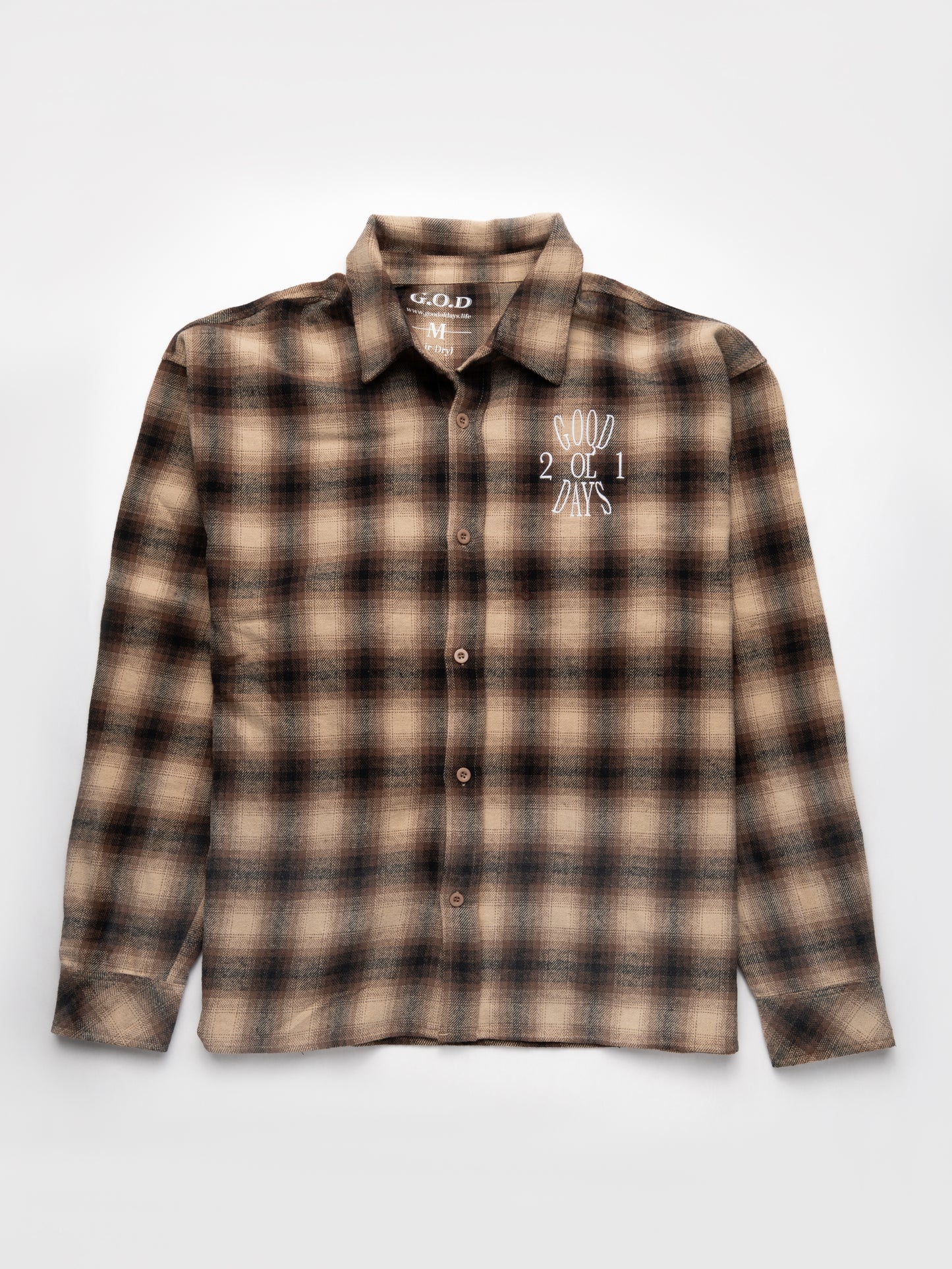 G.O.D Tan Eye Flannel