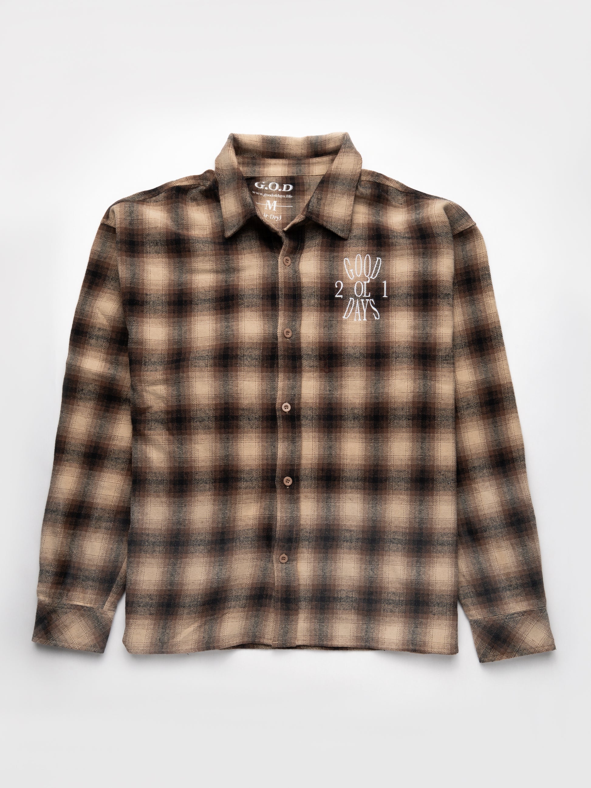 G.O.D Tan Eye Flannel