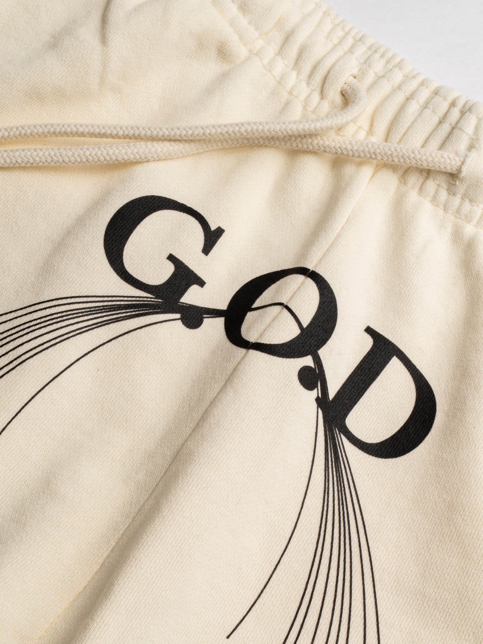 G.O.D Wings Shorts Cream