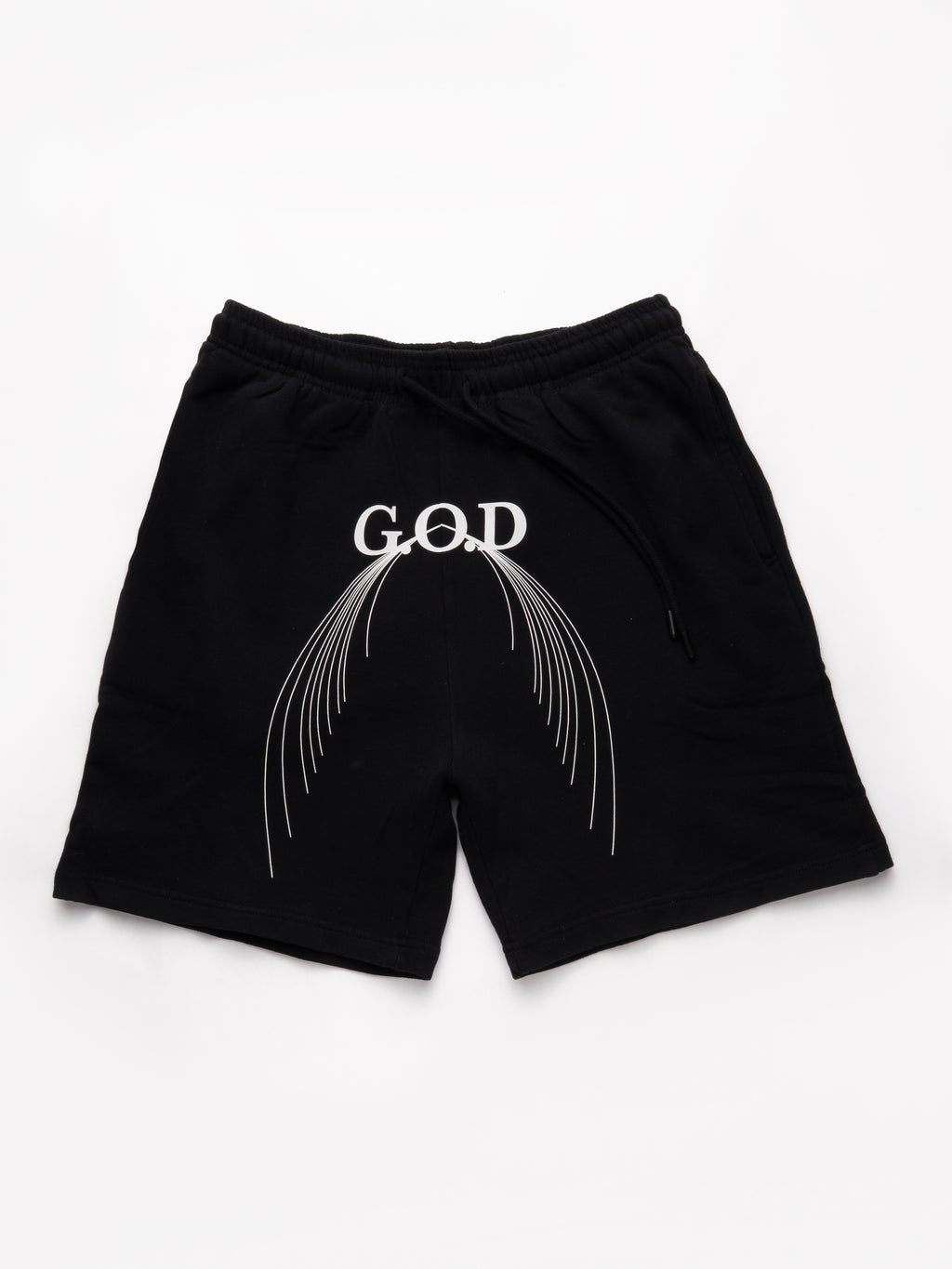 G.O.D Wings Shorts Black