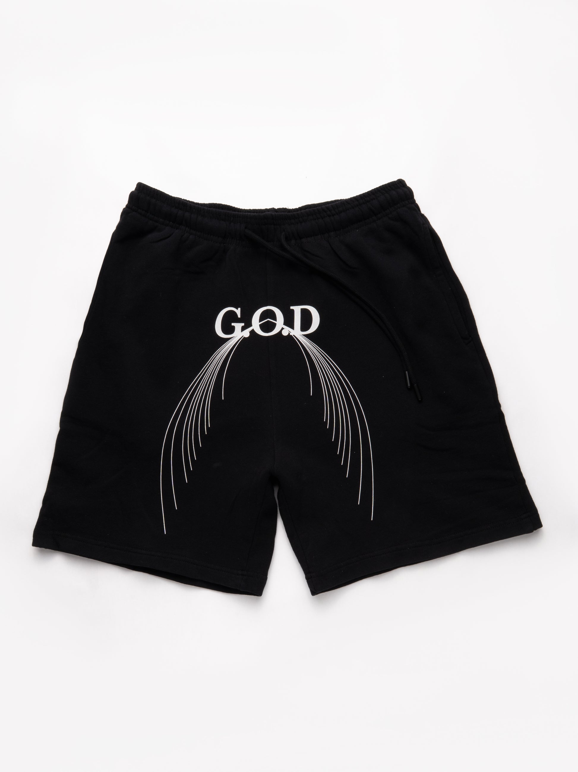 G.O.D Wings Shorts Black