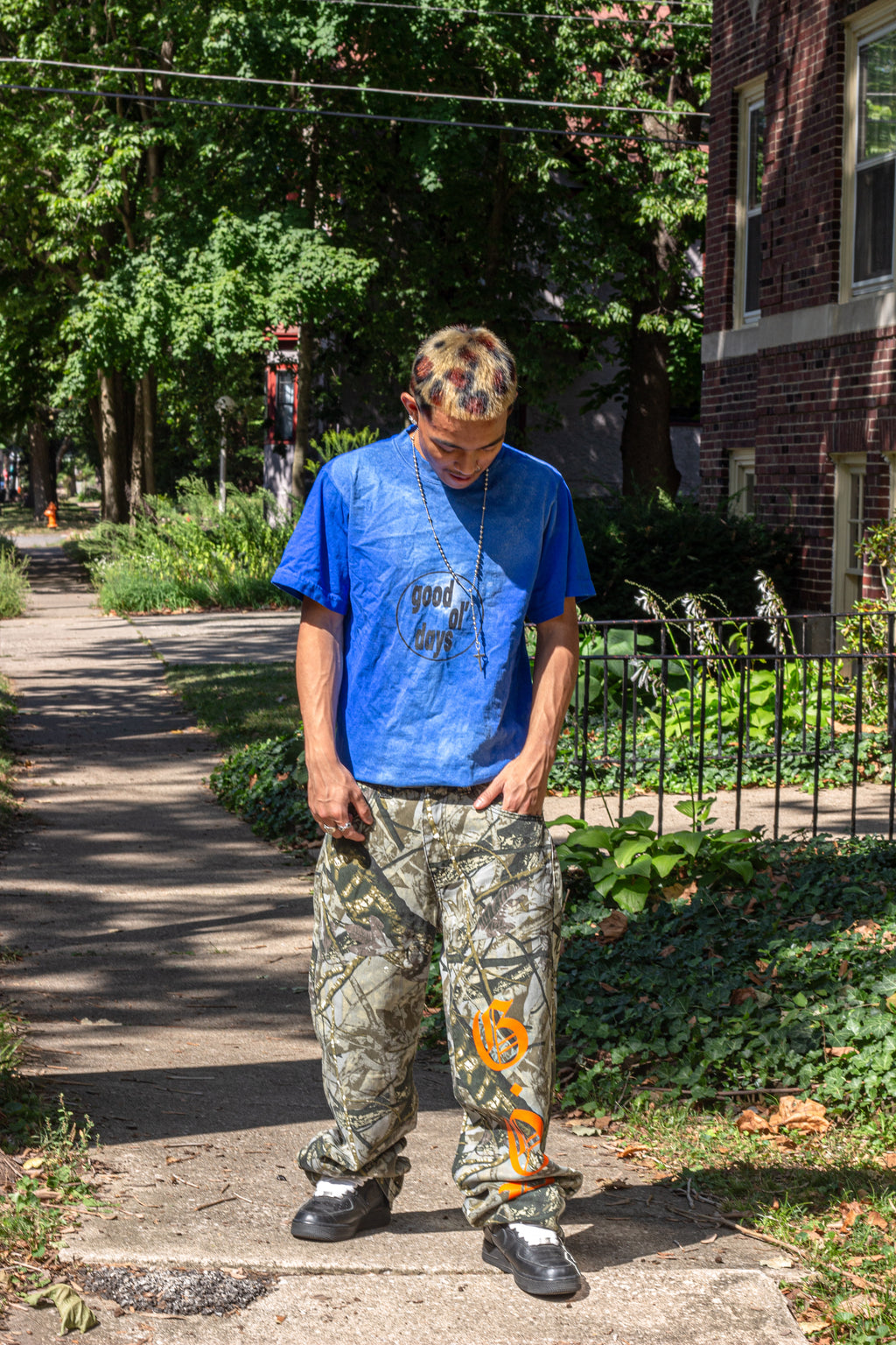 Good Ol' Days Circle Tee Blue