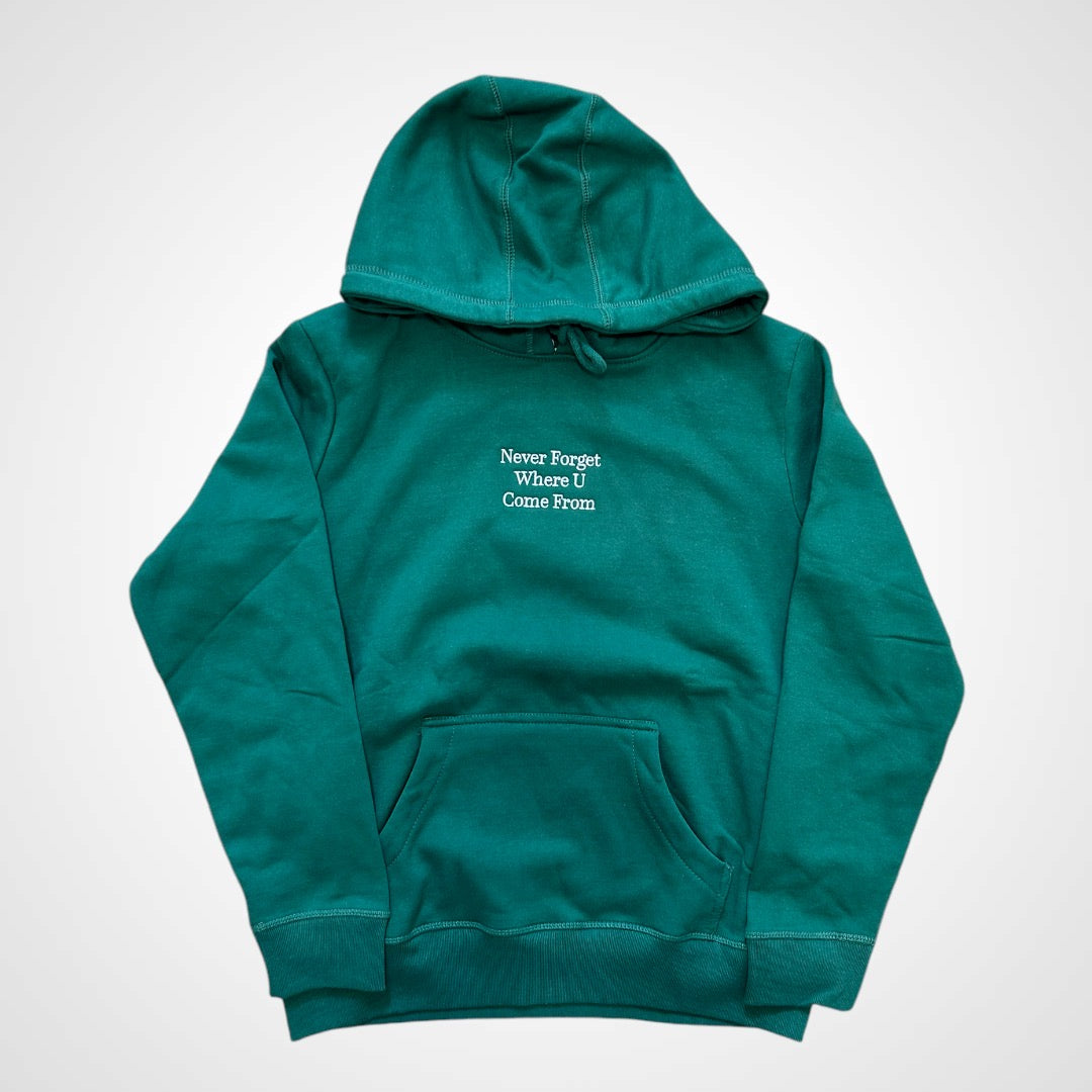 Never Forget Hoodie Spruce Green