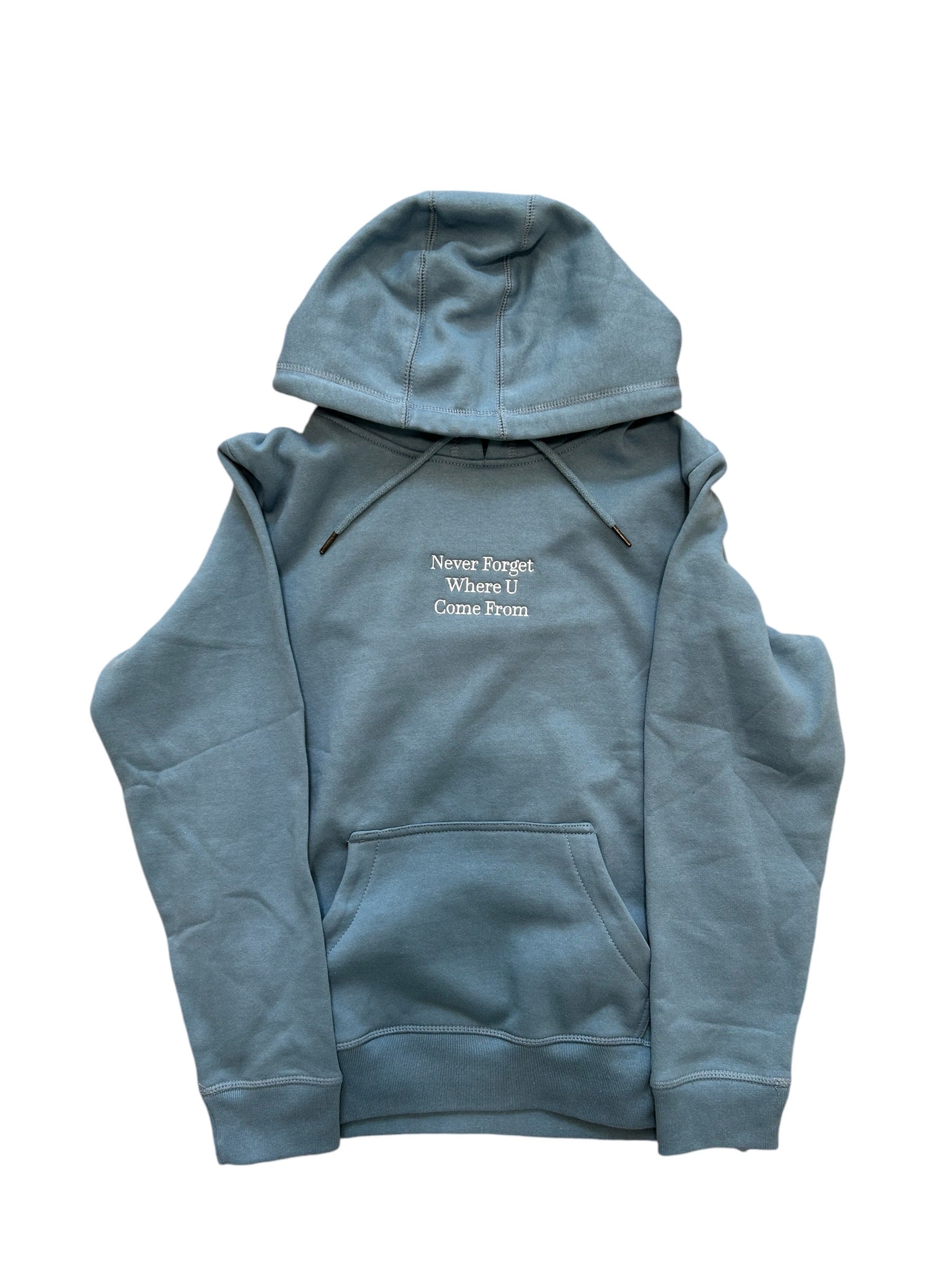 Never Forget Hoodie Cloud Blue