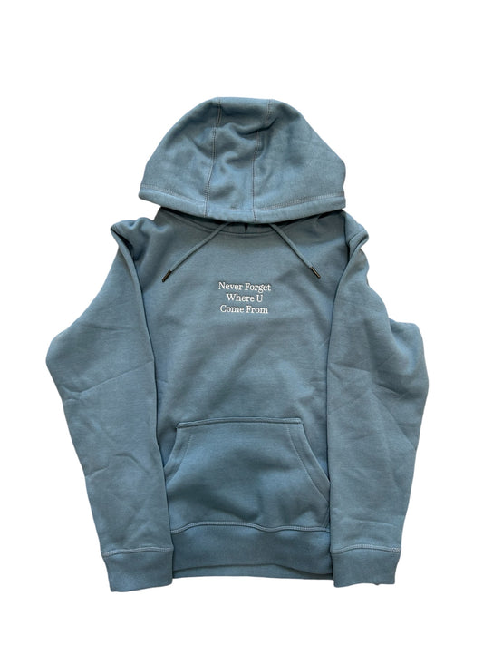 Never Forget Hoodie Cloud Blue
