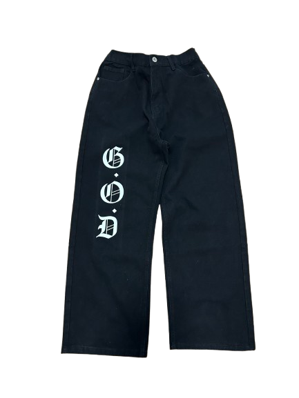 G.O.D OE Jeans Midnight Black