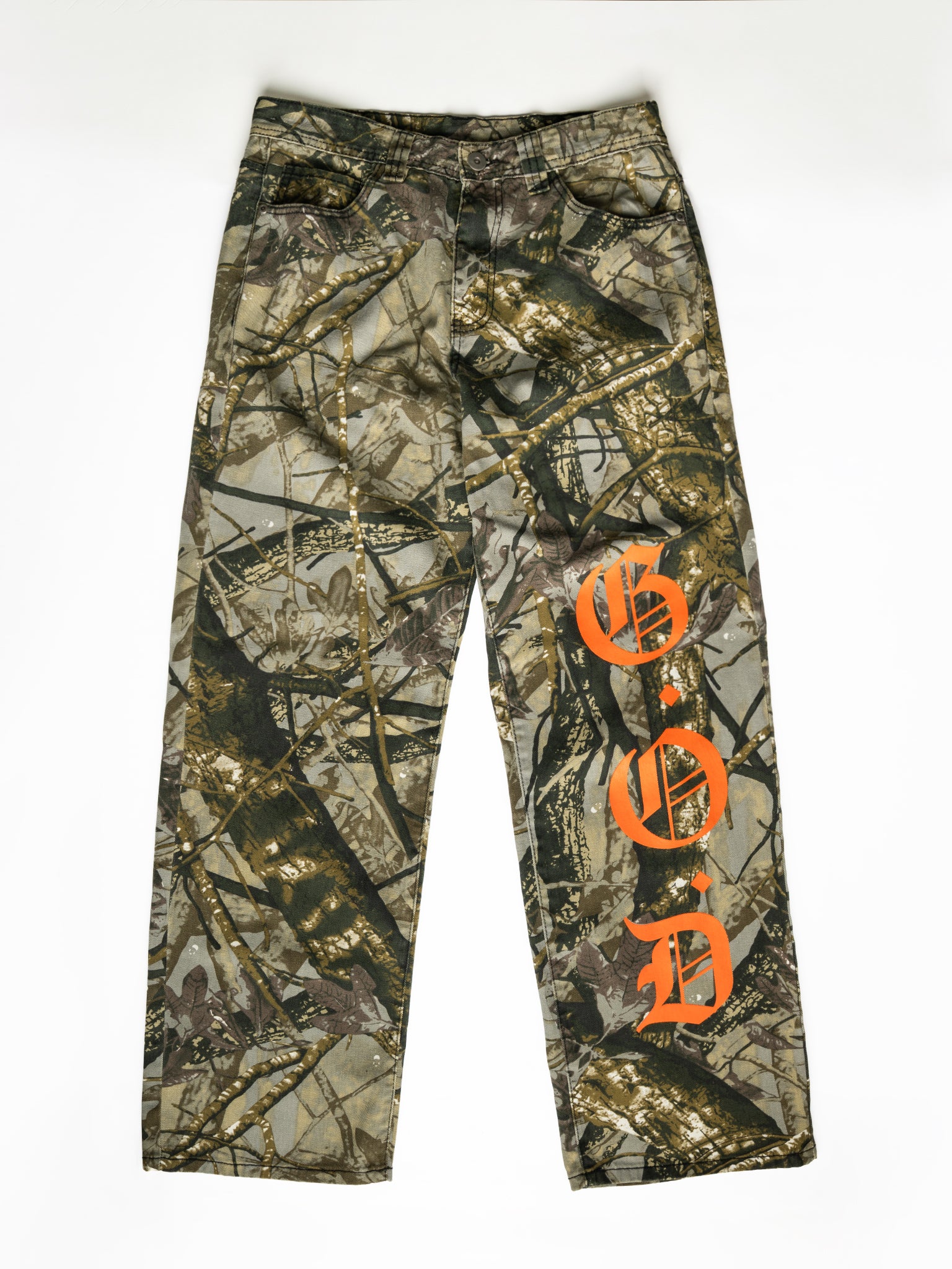 G.O.D Camo Jeans