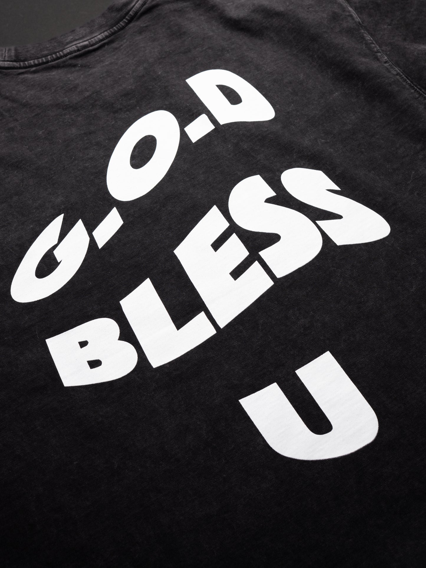 G.O.D Bless U Tee Black
