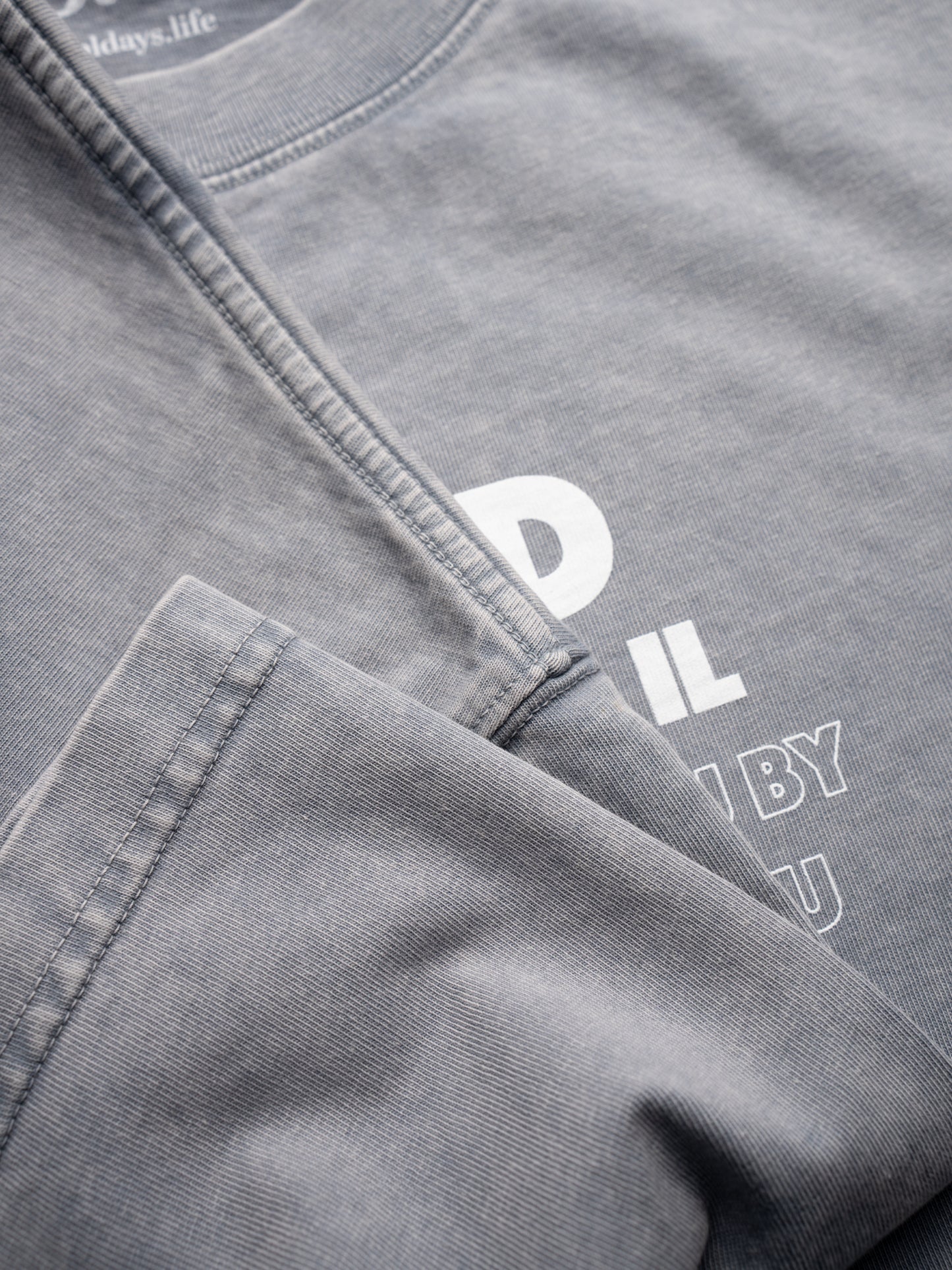 G.O.D Bless U Tee Light Grey