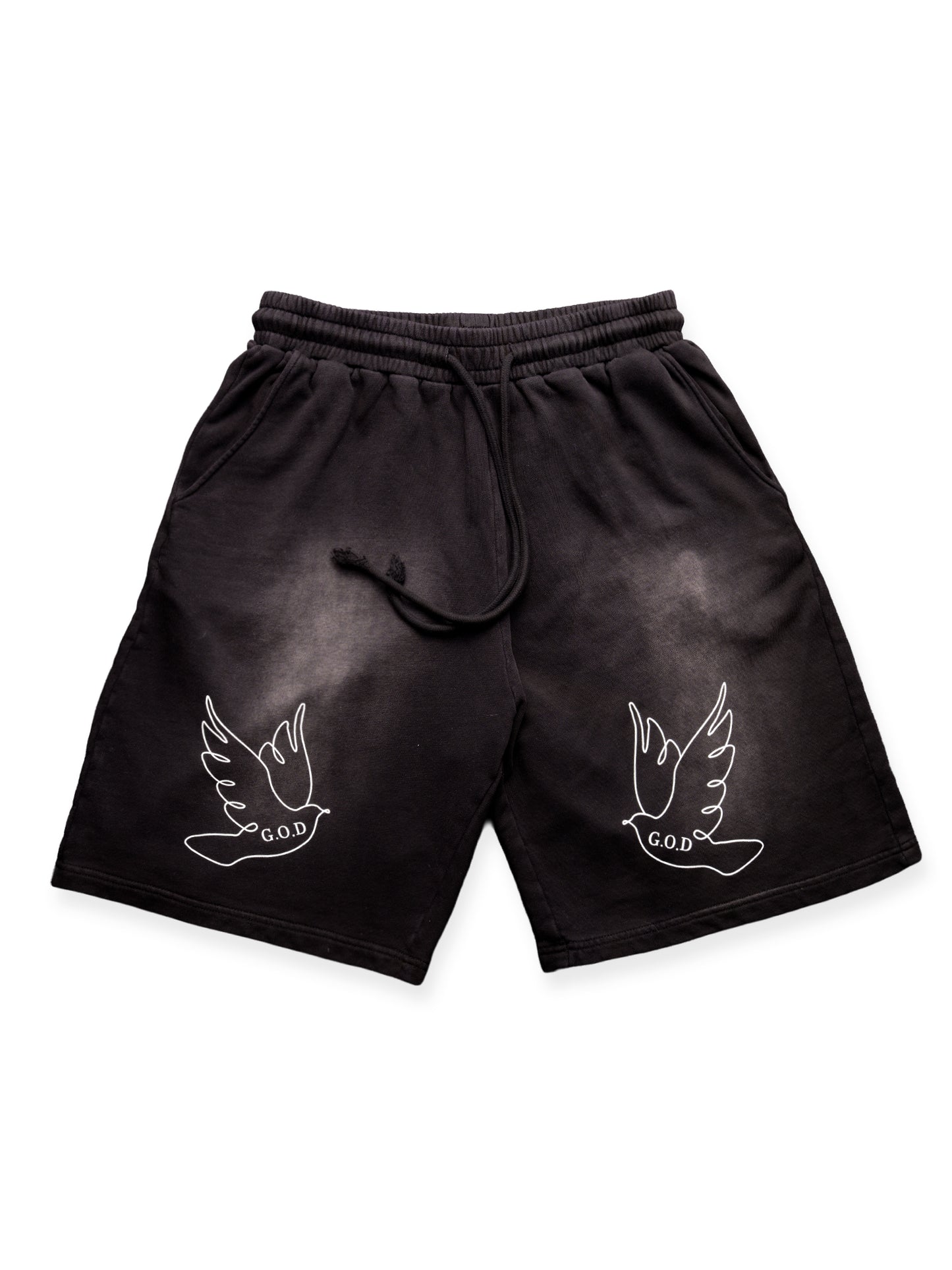 G.O.D Black Dove Shorts