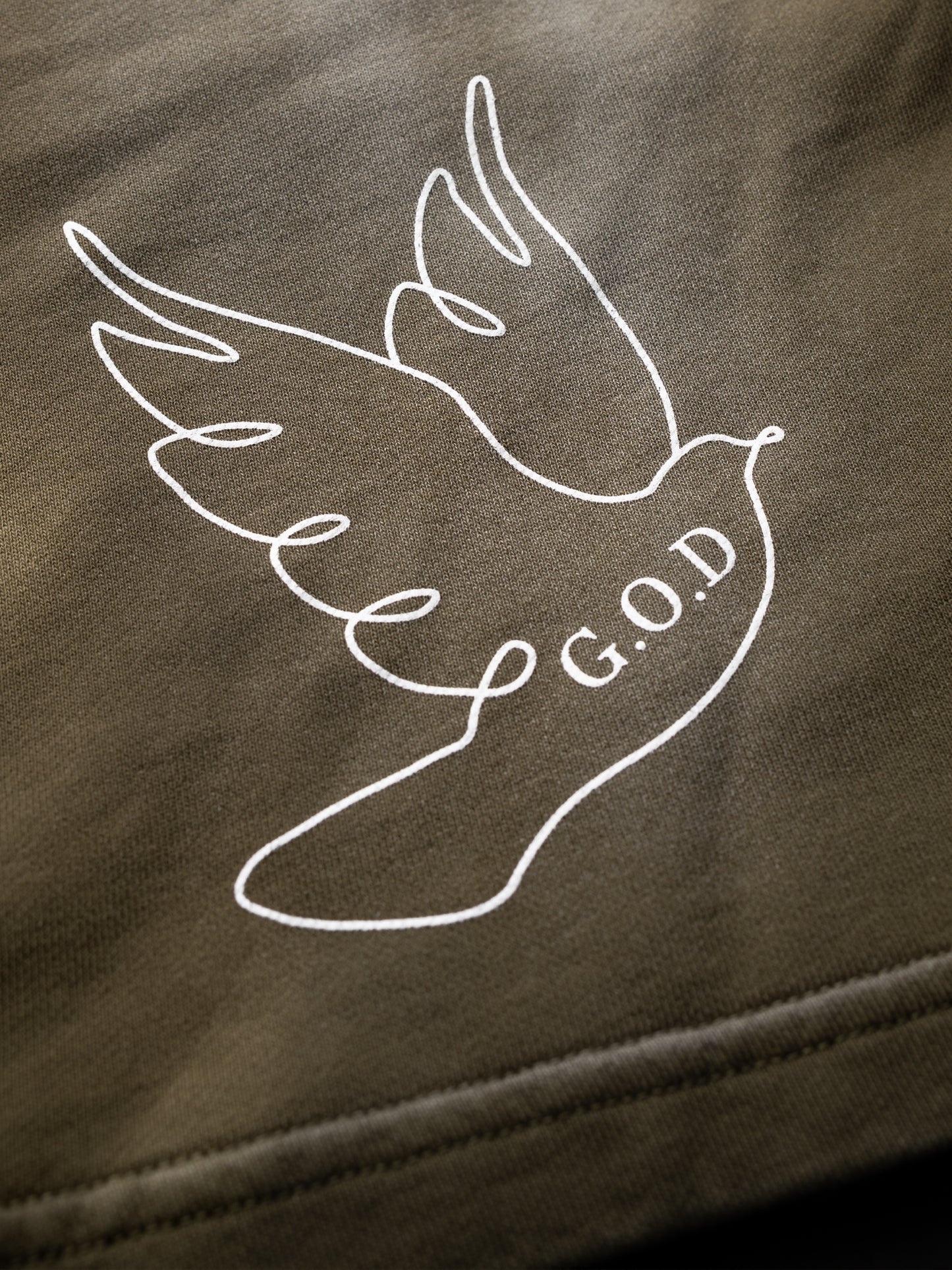G.O.D Olive Dove Shorts