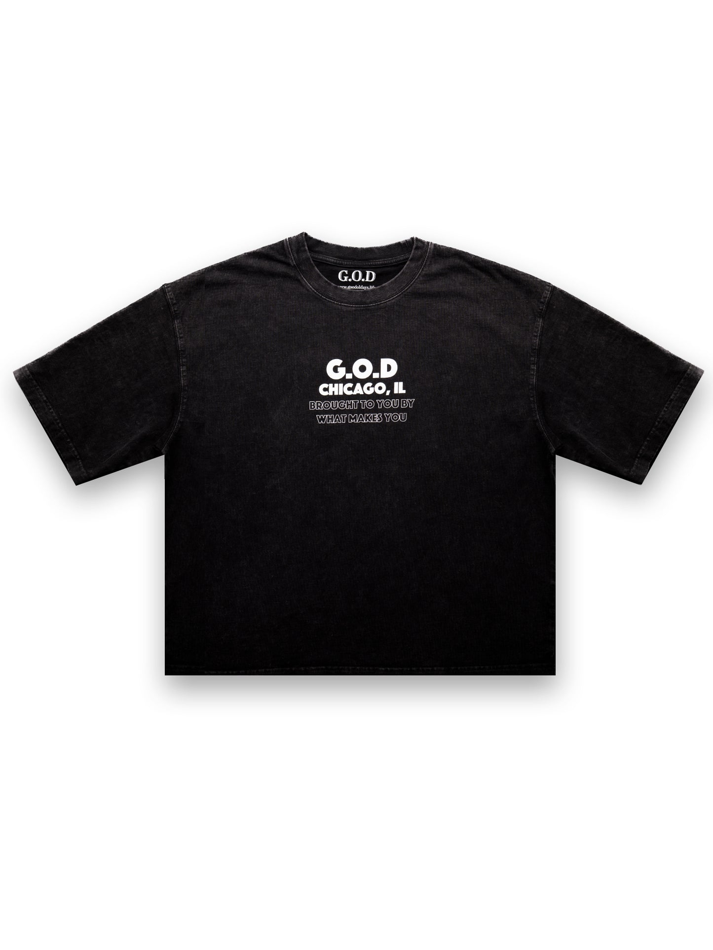 G.O.D Bless U Tee Black