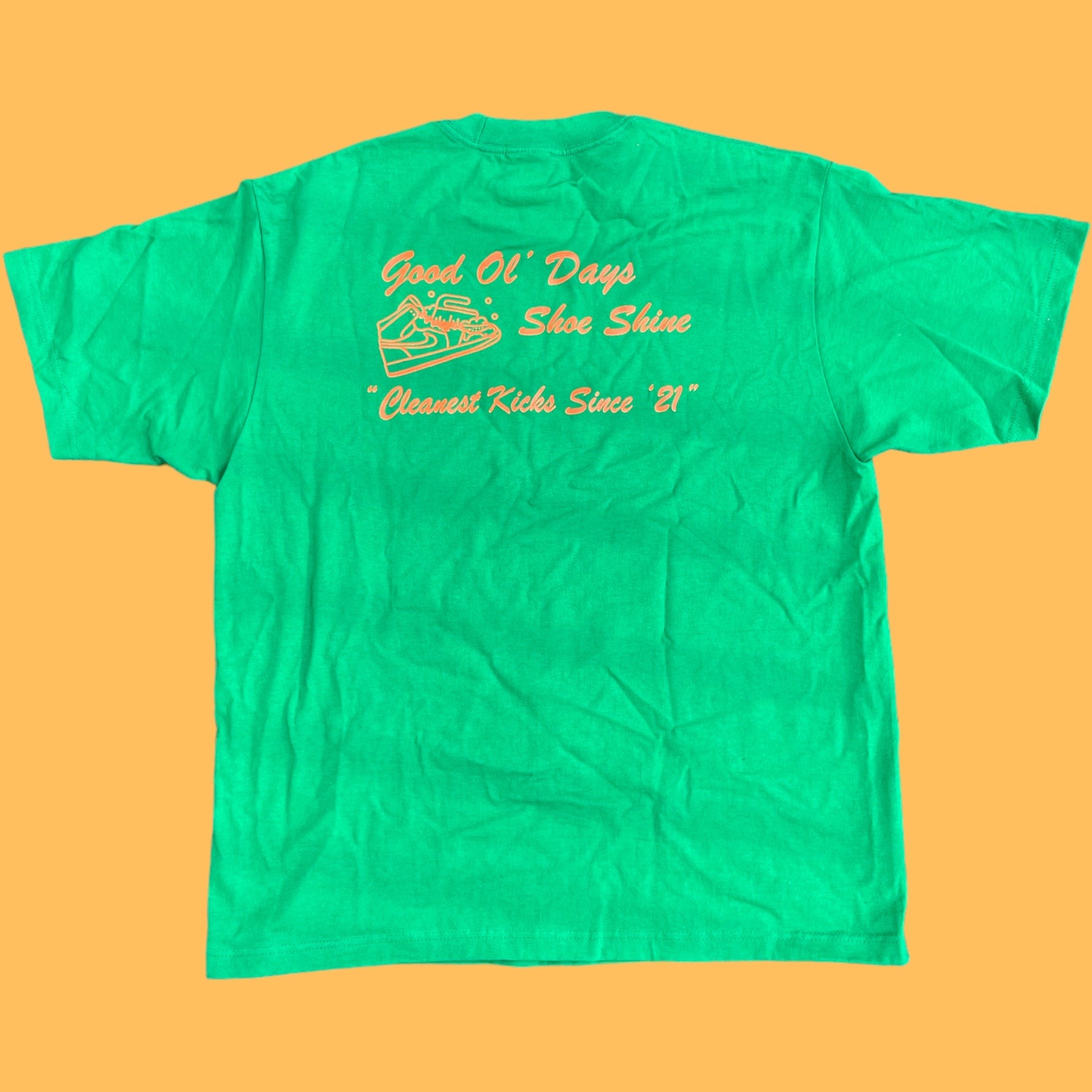 G.O.D Sneaker Shine Tee Green