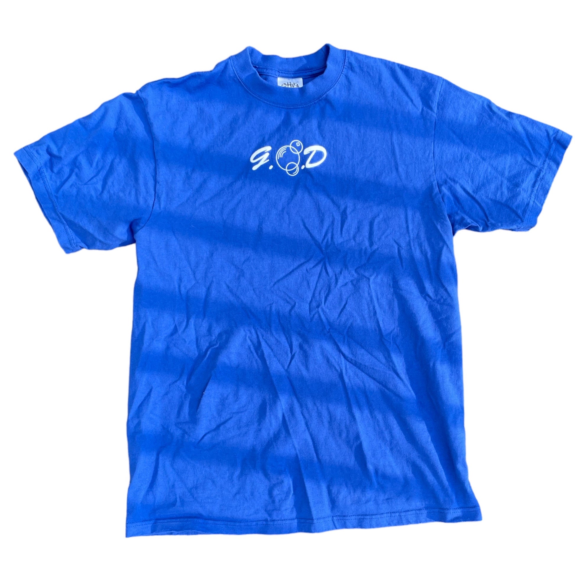 G.O.D Sneaker Shine Tee Blue