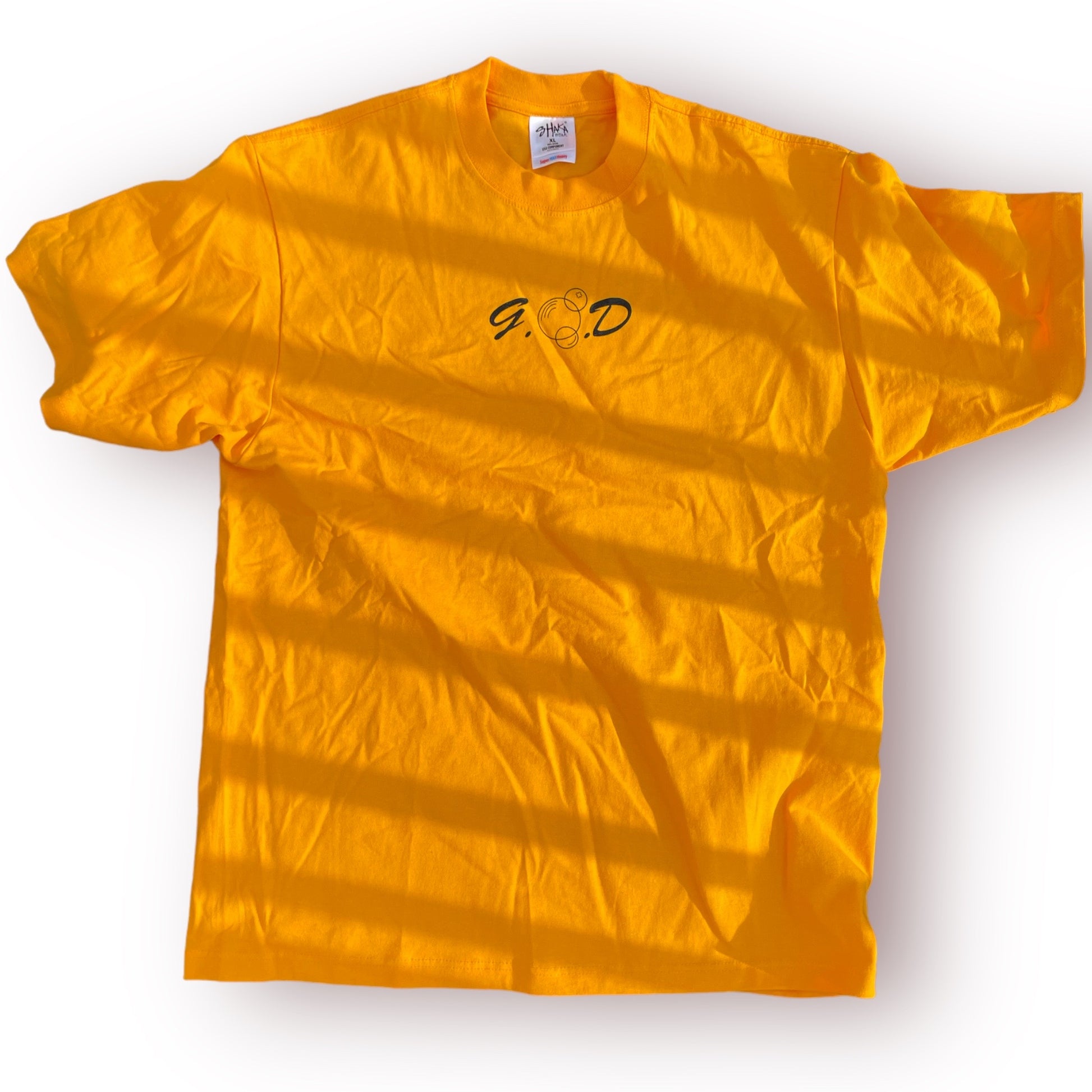 G.O.D Sneaker Shine Tee Yellow