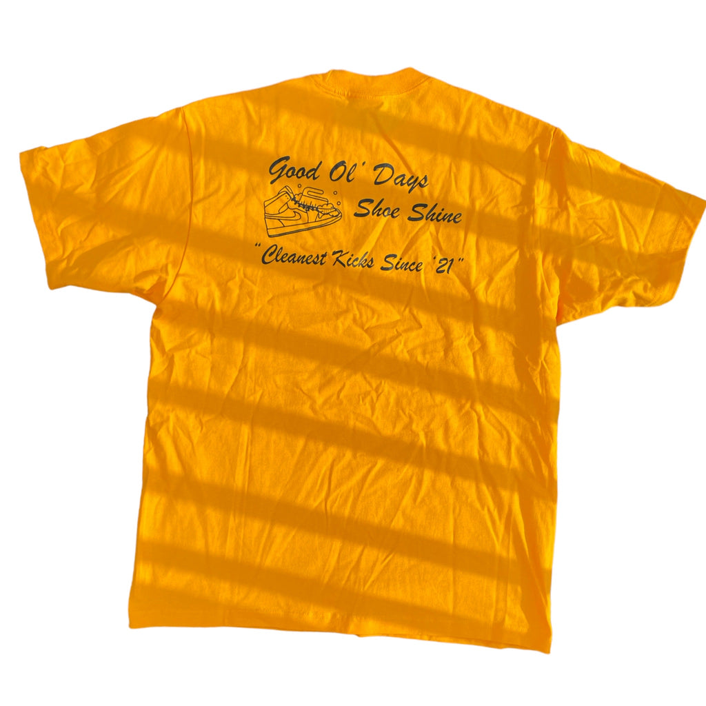 G.O.D Sneaker Shine Tee Yellow