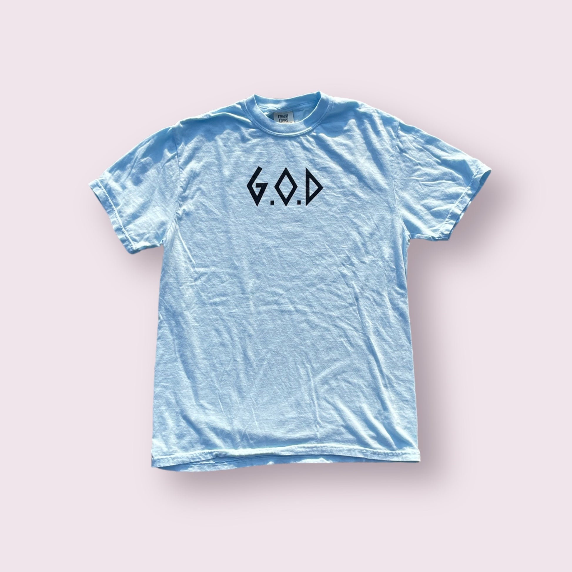 G.O.D Diamond Tee Baby Blue