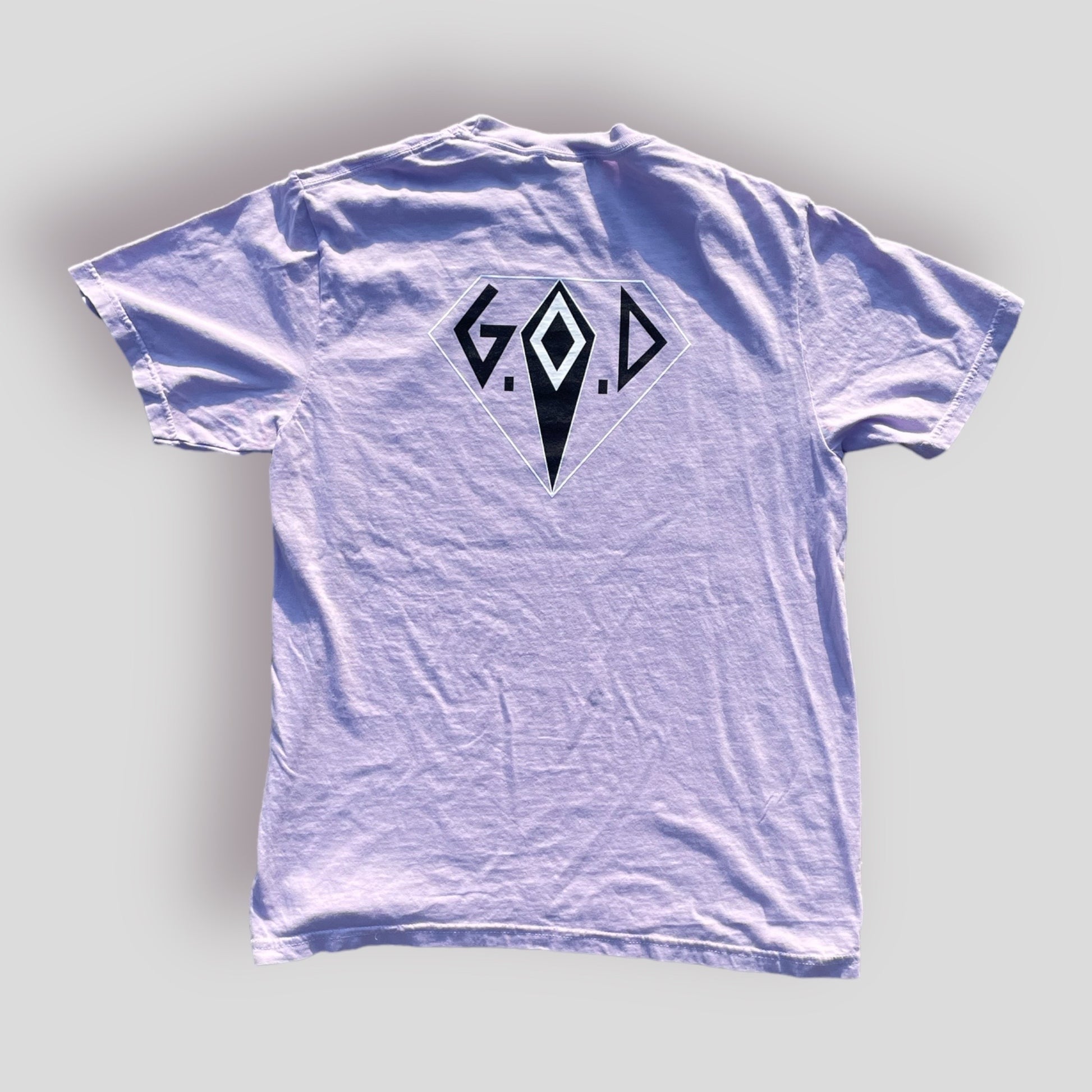 G.O.D Diamond Tee Light Purple