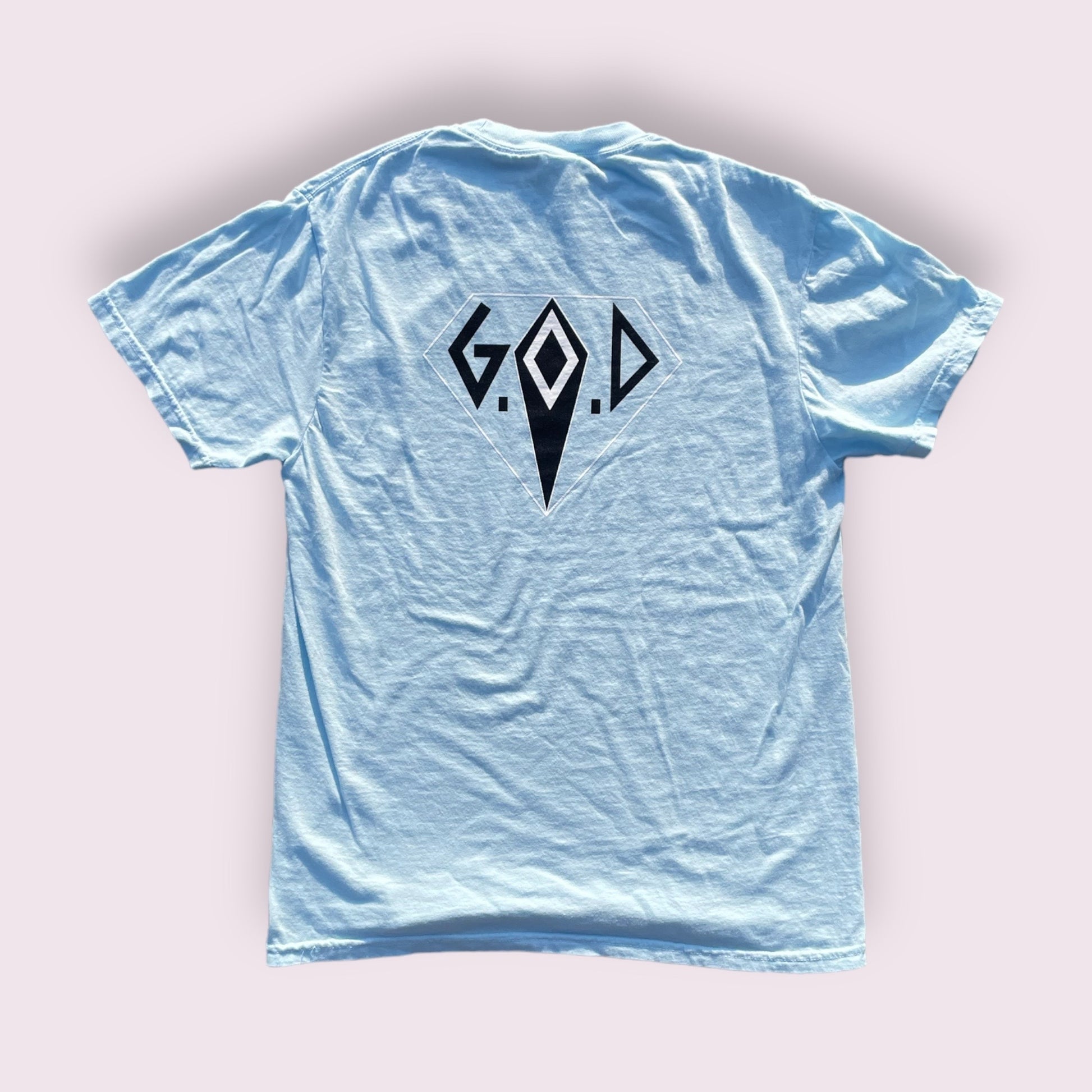 G.O.D Diamond Tee Baby Blue