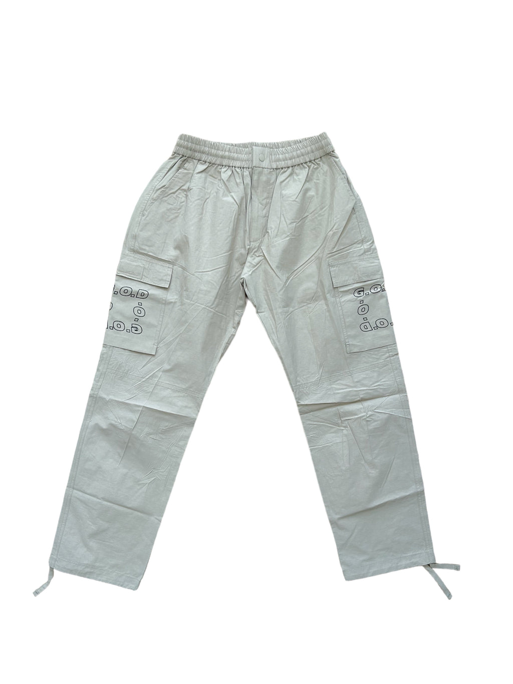 G.O.D Khaki Nylon Cargo Pants