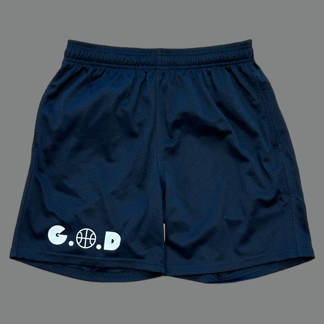 G.O.D Basketball Mesh Shorts Navy