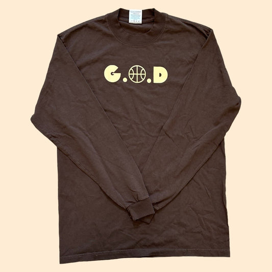 Runnin & Gunnin L/S Tee Brown