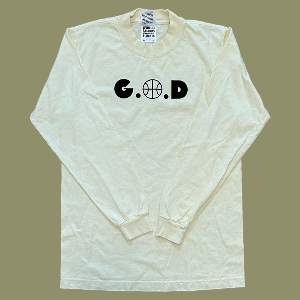 Running & Gunnin L/S Tee Cream