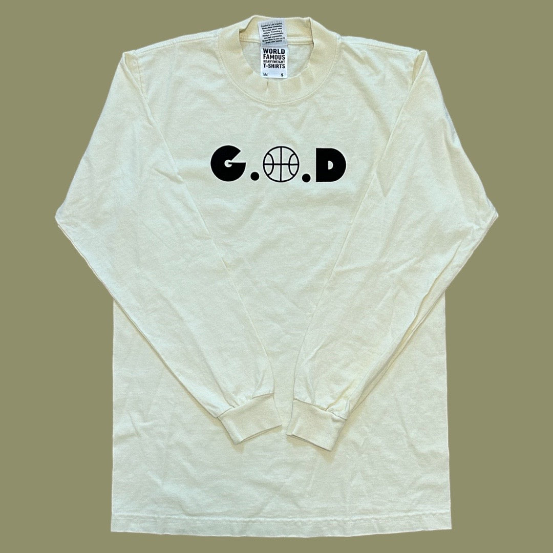 Running & Gunnin L/S Tee Cream