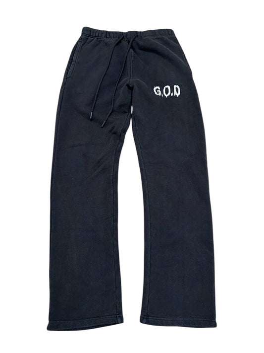 G.O.D Shadow Wrinkled Logo Sweats