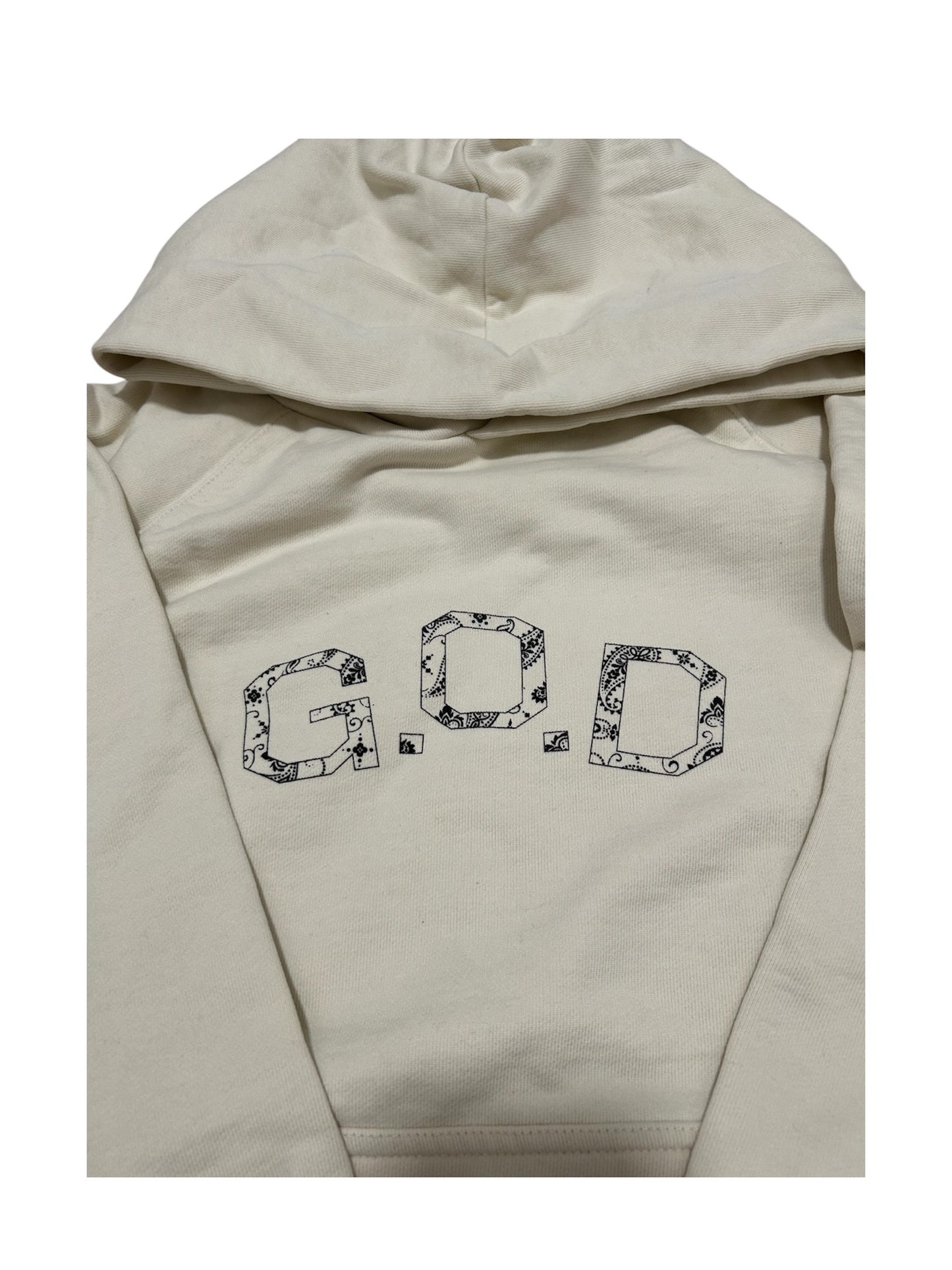 G.O.D Cream Bandana Hoodie