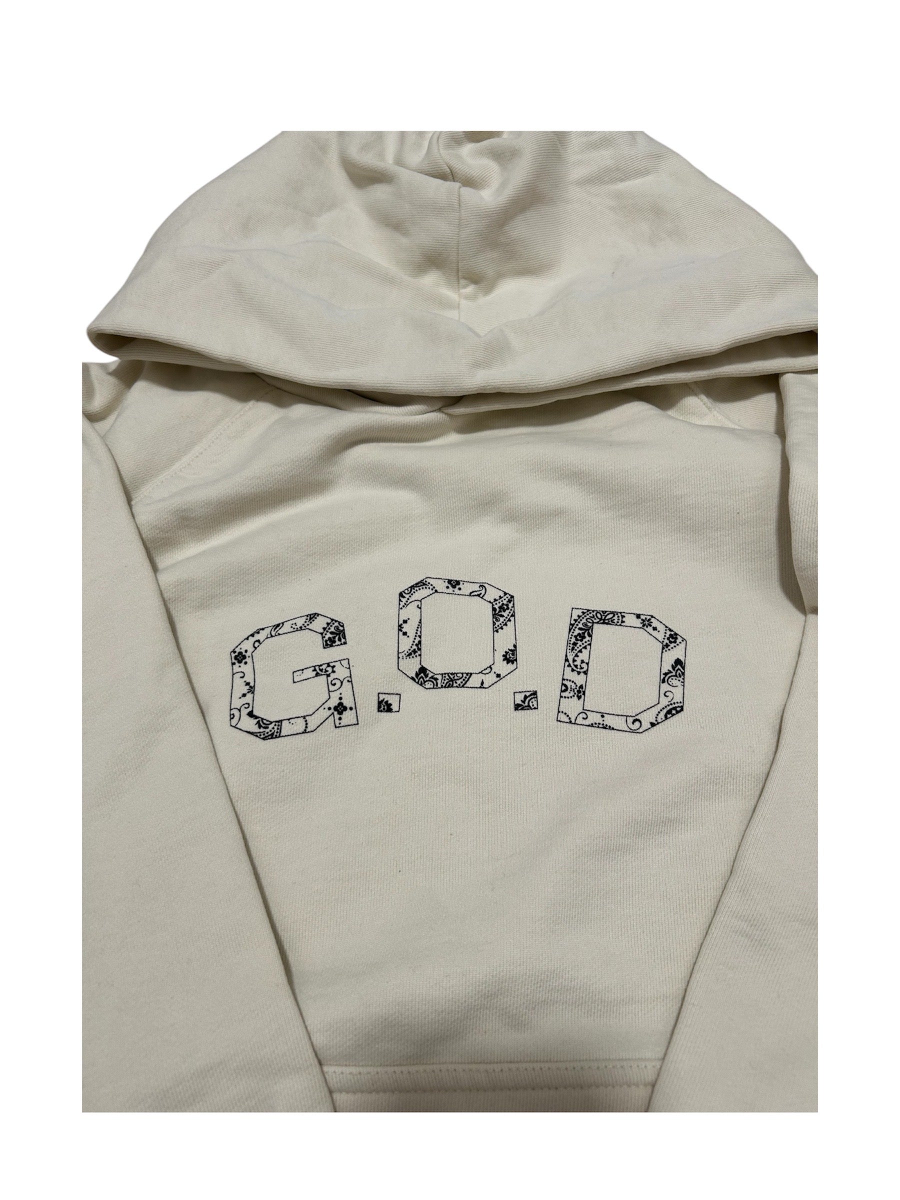 G.O.D Cream Bandana Hoodie