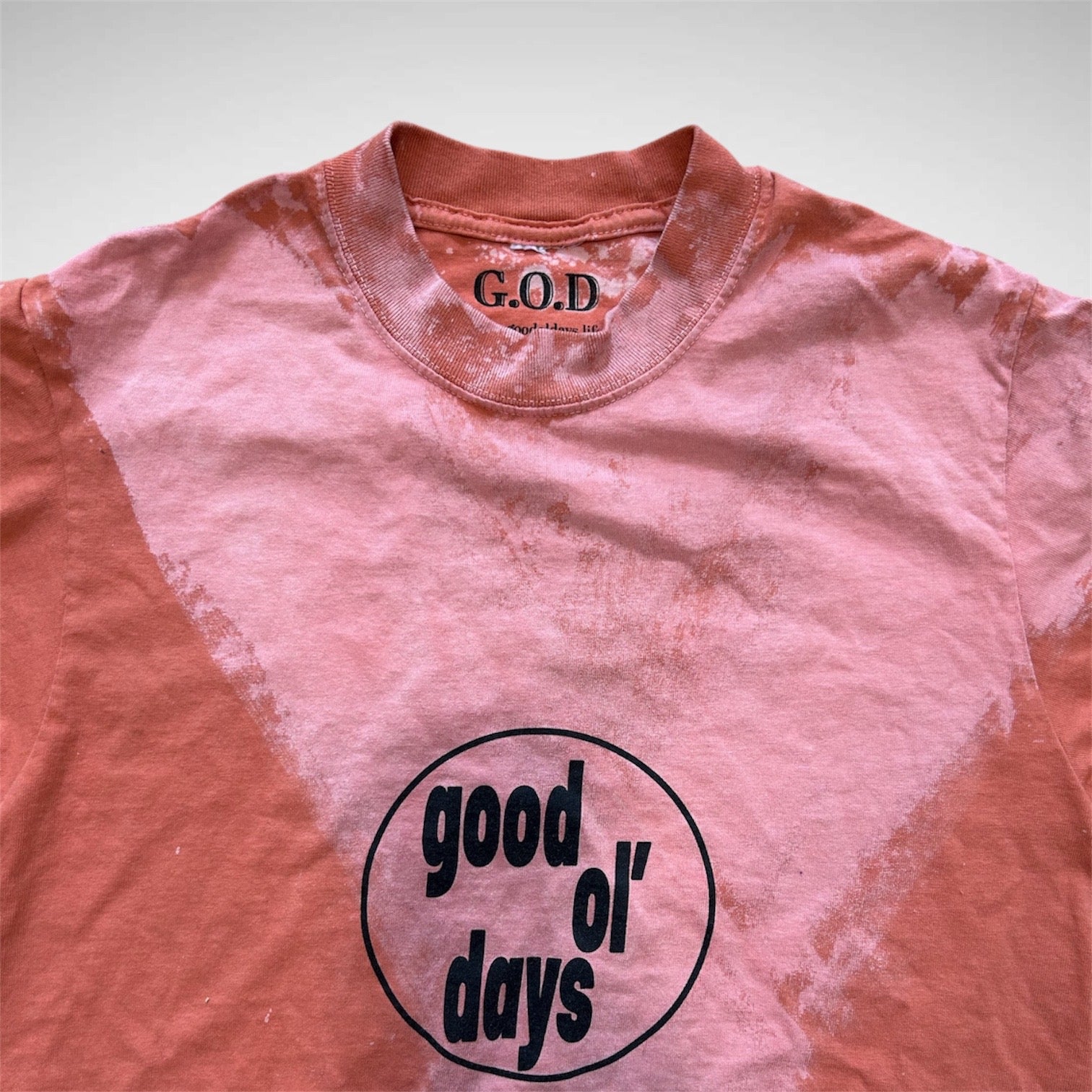 Good Ol' Days Circle Tee Peach