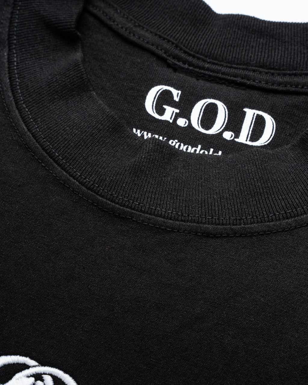 G.O.D Logo Muscle Tee Midnight Black