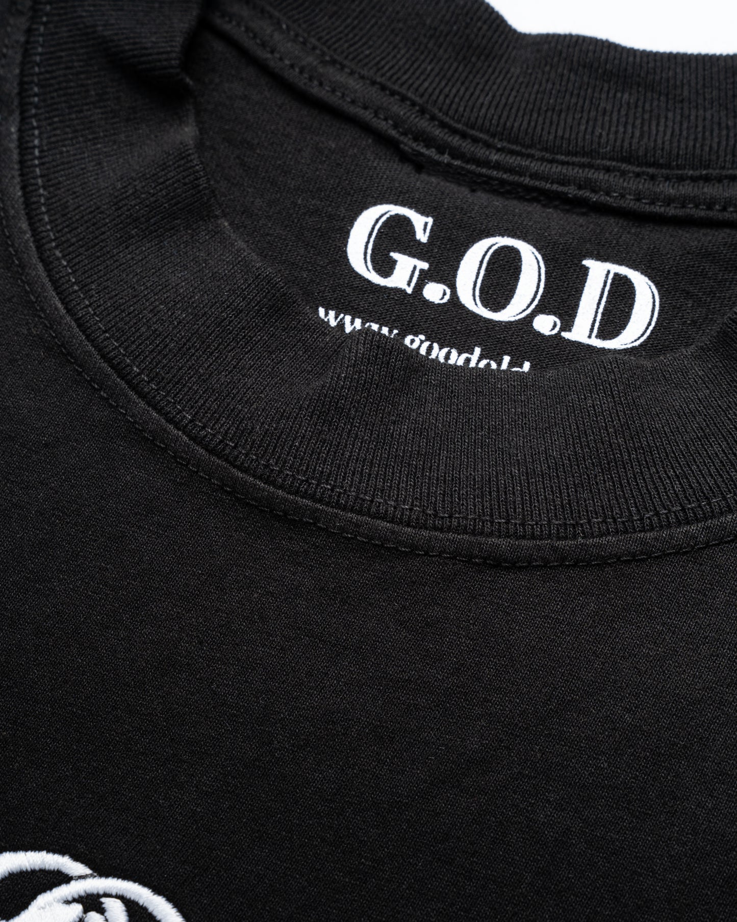 G.O.D Logo Muscle Tee Midnight Black