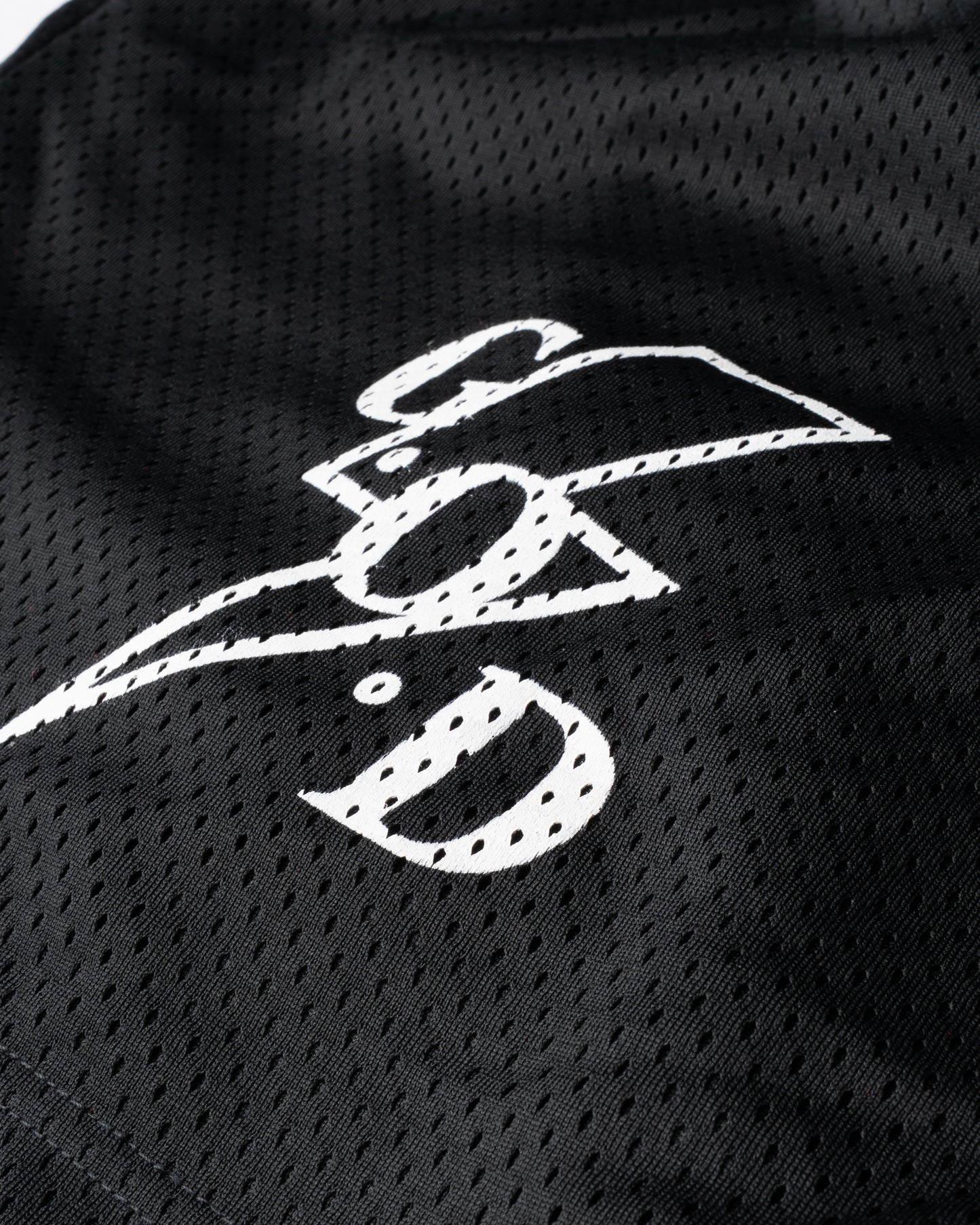 Black G.O.D Bolt Shorts