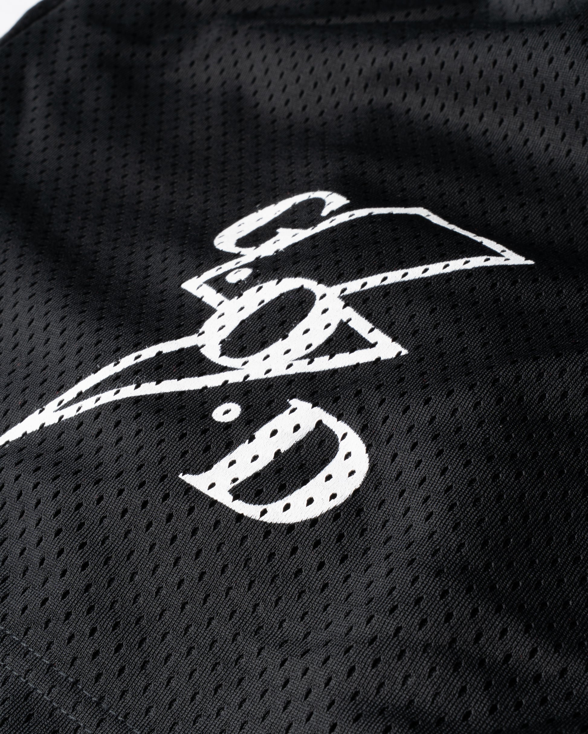 Black G.O.D Bolt Shorts