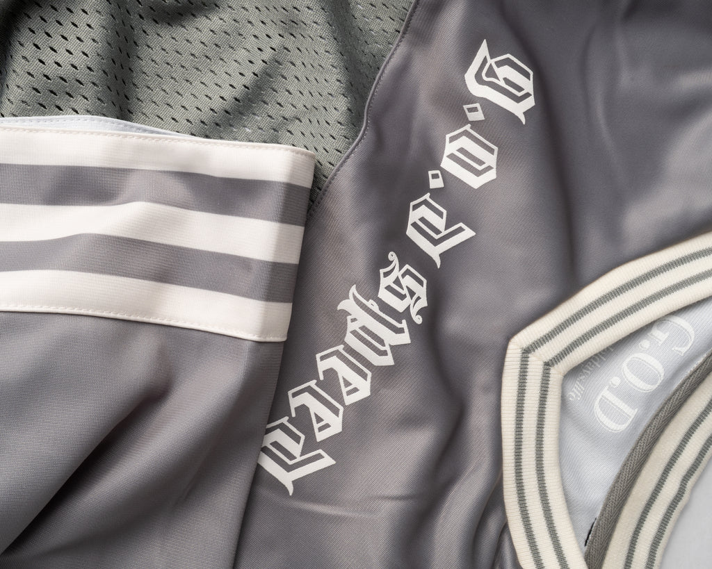 g.o.d speed Grey Hockey Jersey