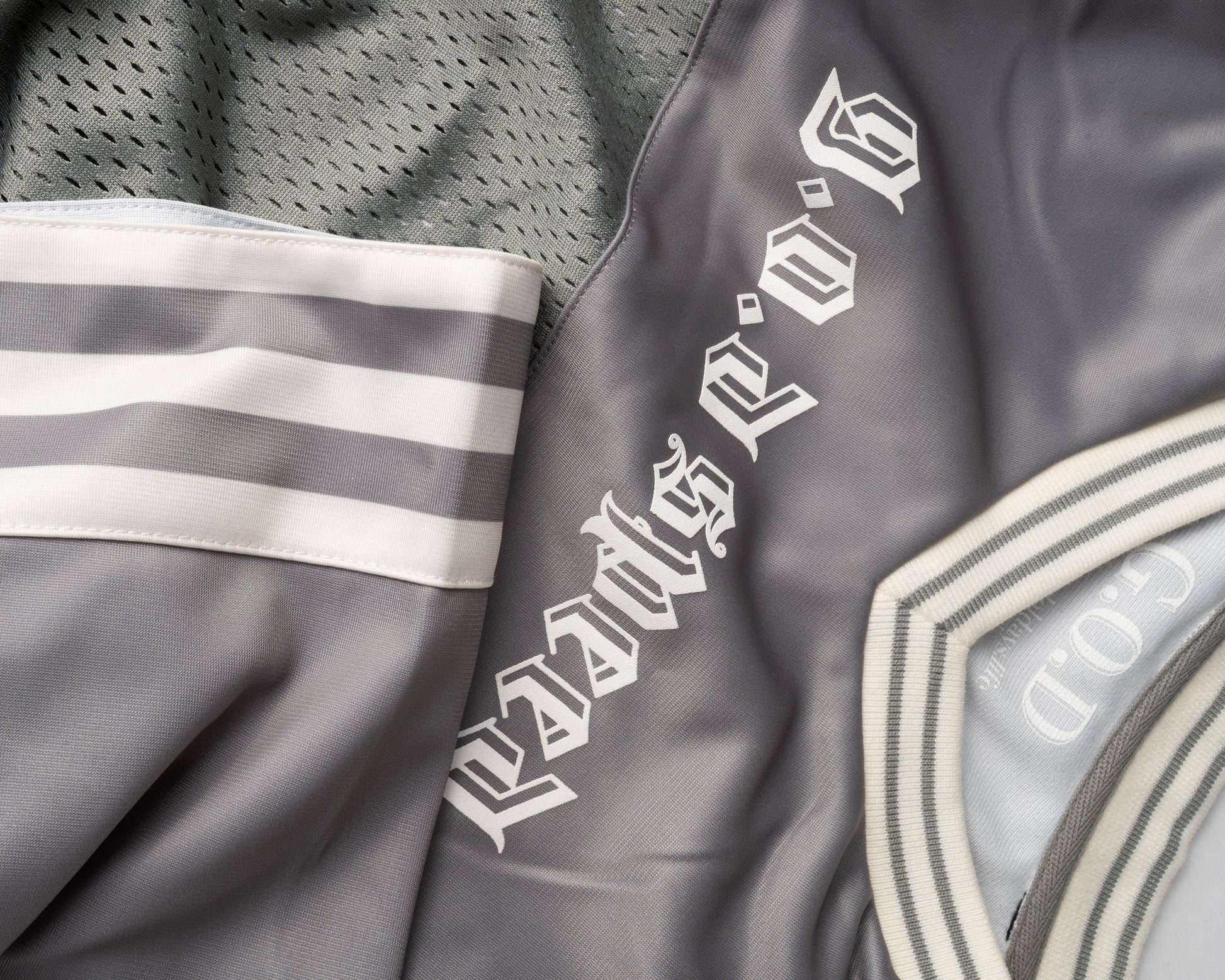 g.o.d speed Grey Hockey Jersey